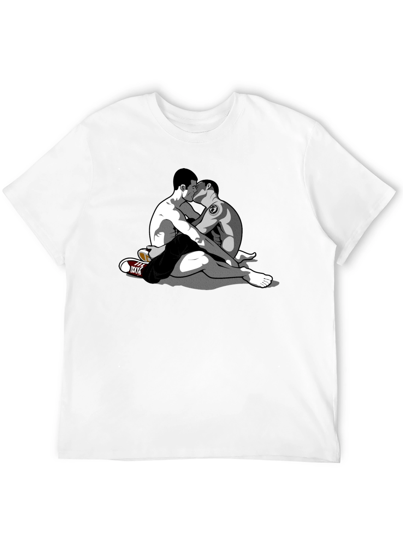 Embrace Tee - Graphic Gay Kiss Design