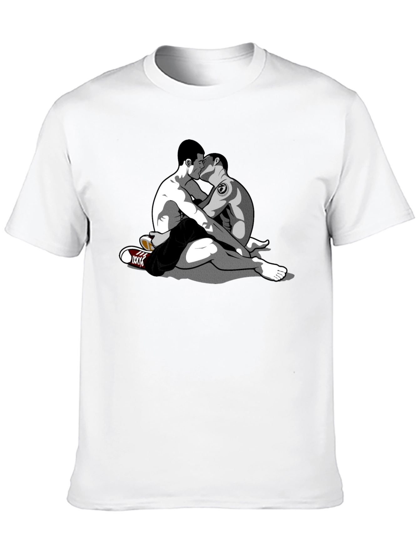 Embrace Tee - Graphic Gay Kiss Design