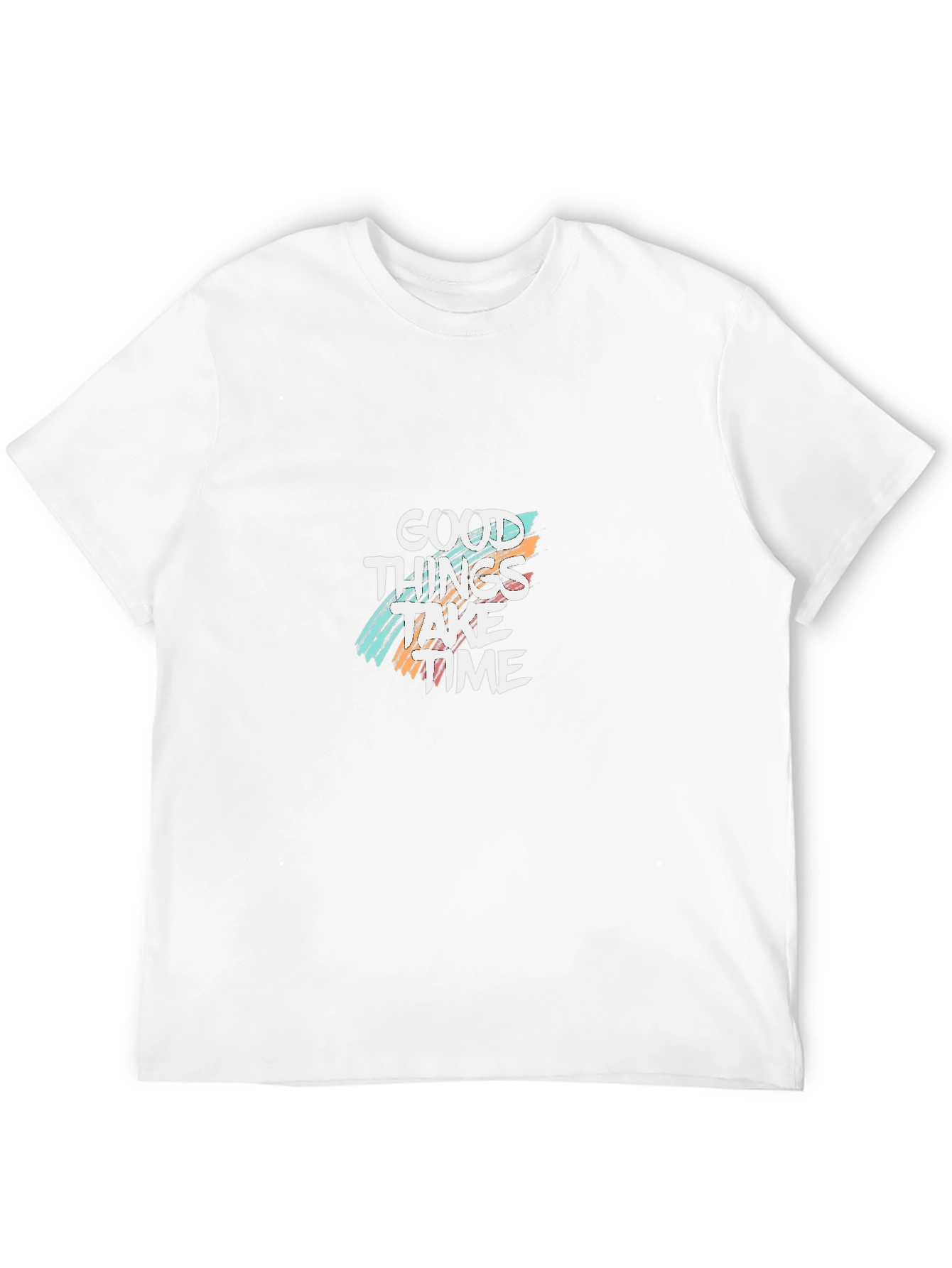 Good Things Take Time Graphic Black Tee