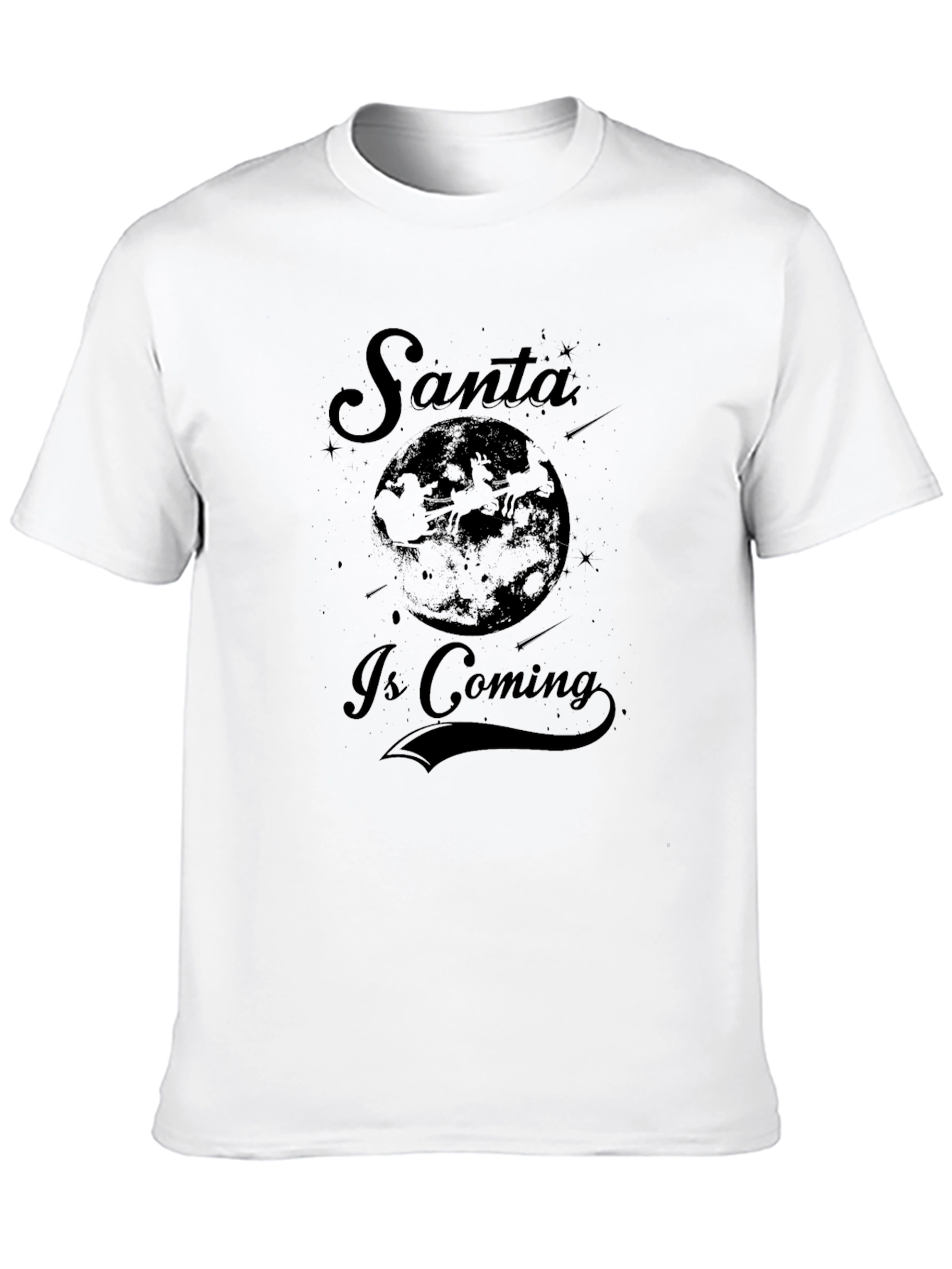 Santa is Coming Graphic T-Shirt