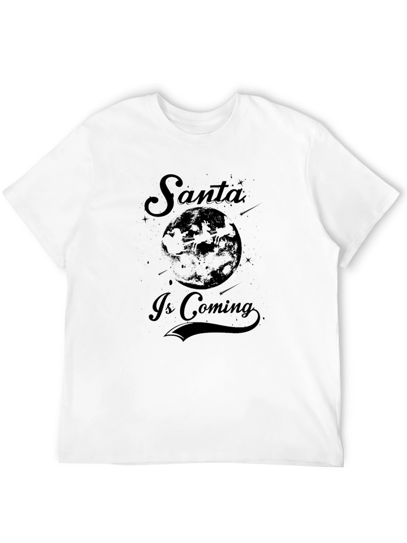 Santa is Coming Graphic T-Shirt