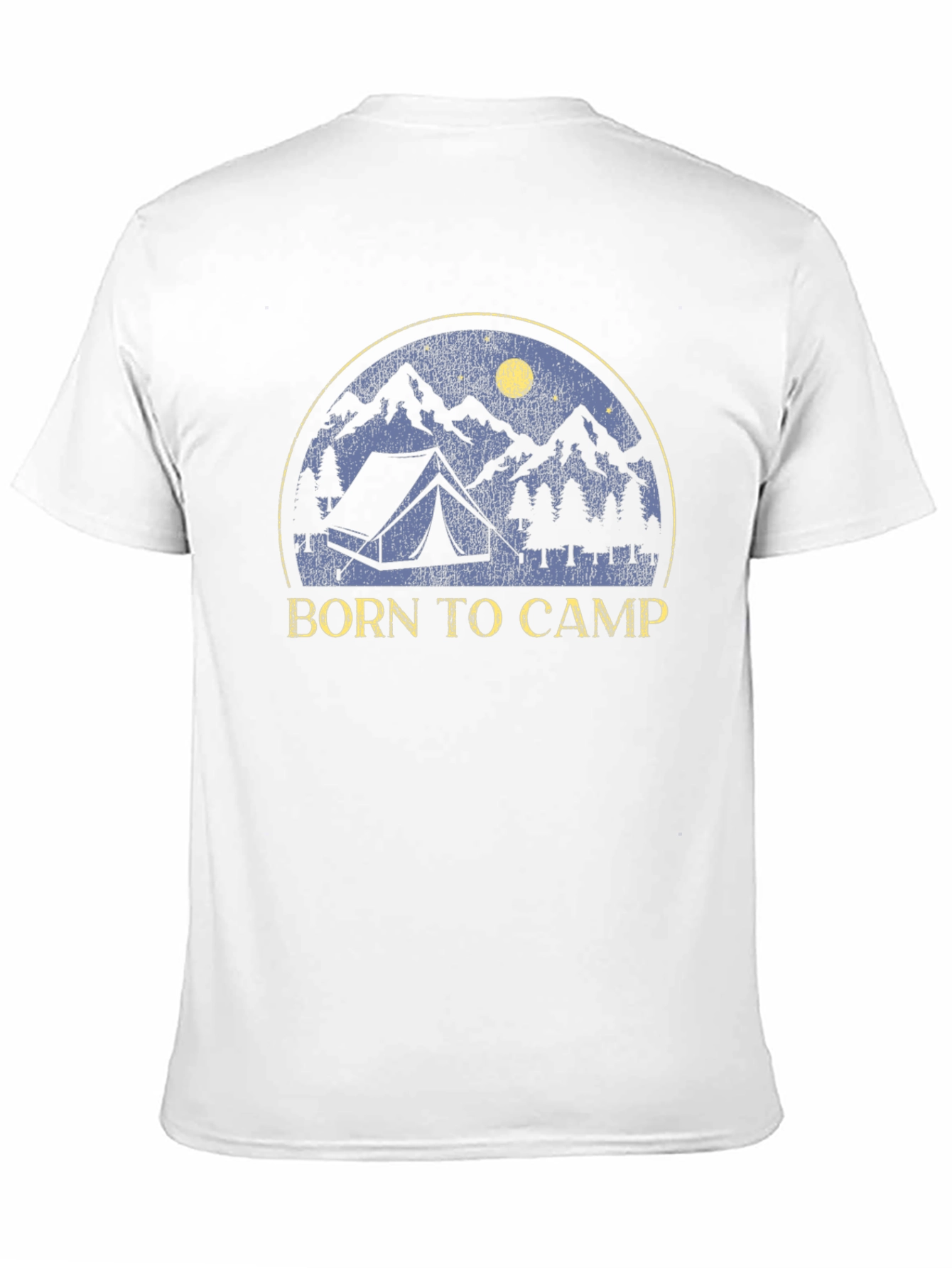 Born to Camp Graphic Tee - Adventure Awaits!