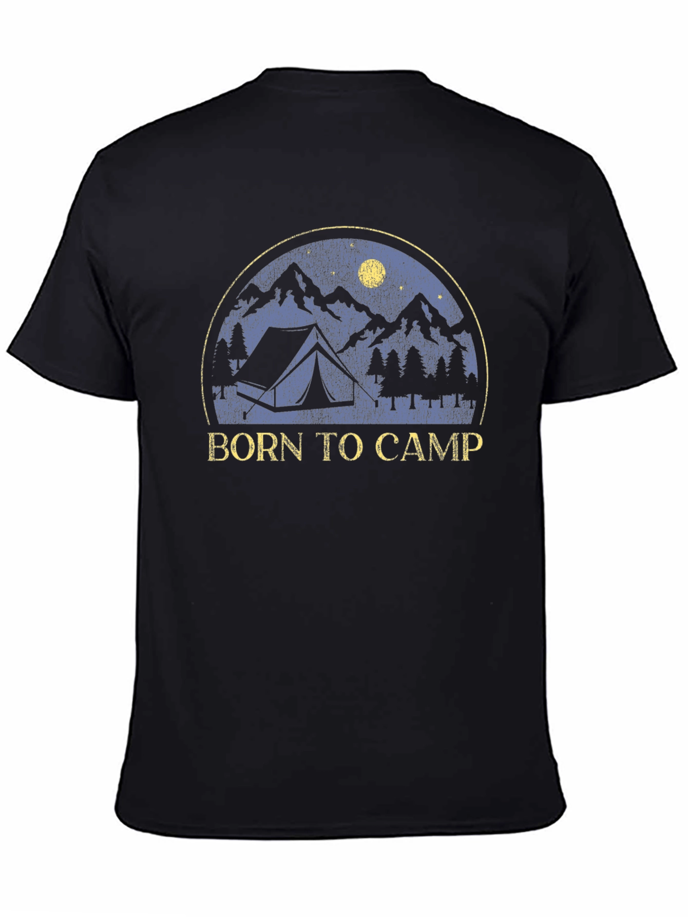 Born to Camp Graphic Tee - Adventure Awaits!