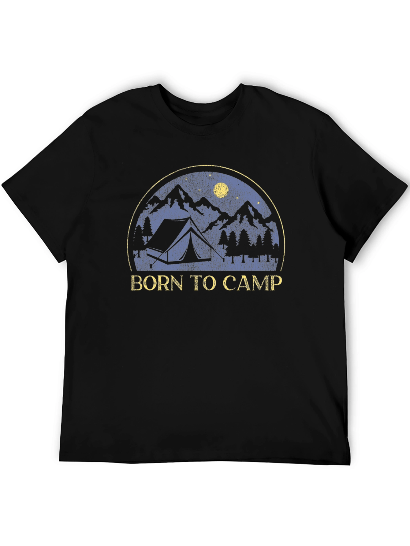 Born to Camp Graphic Tee - Adventure Awaits!