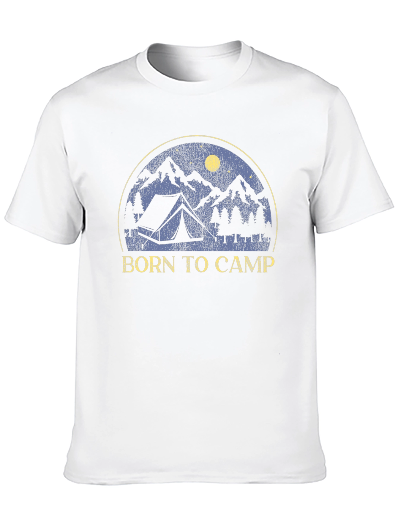 Born to Camp Graphic Tee - Adventure Awaits!