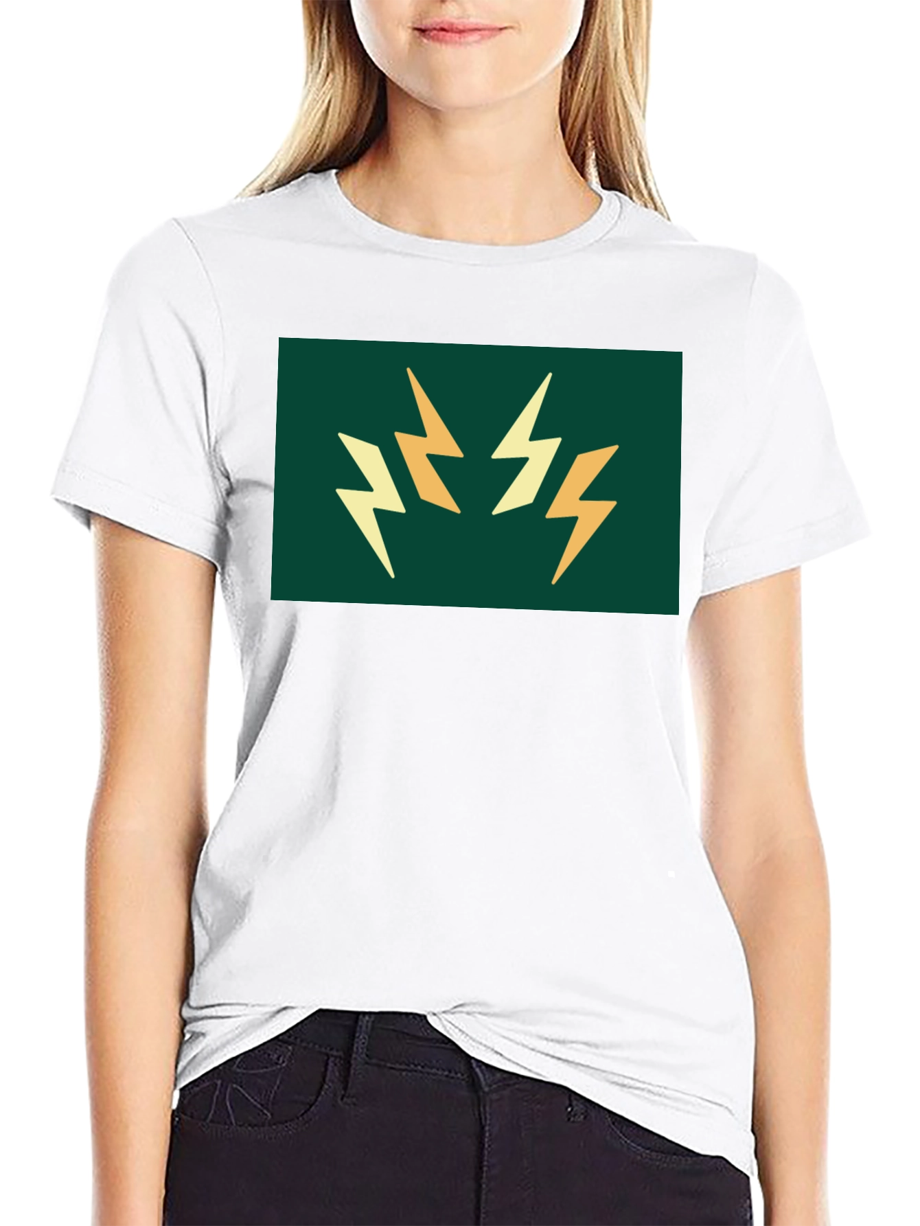 Lightning Bolt Graphic T-Shirt