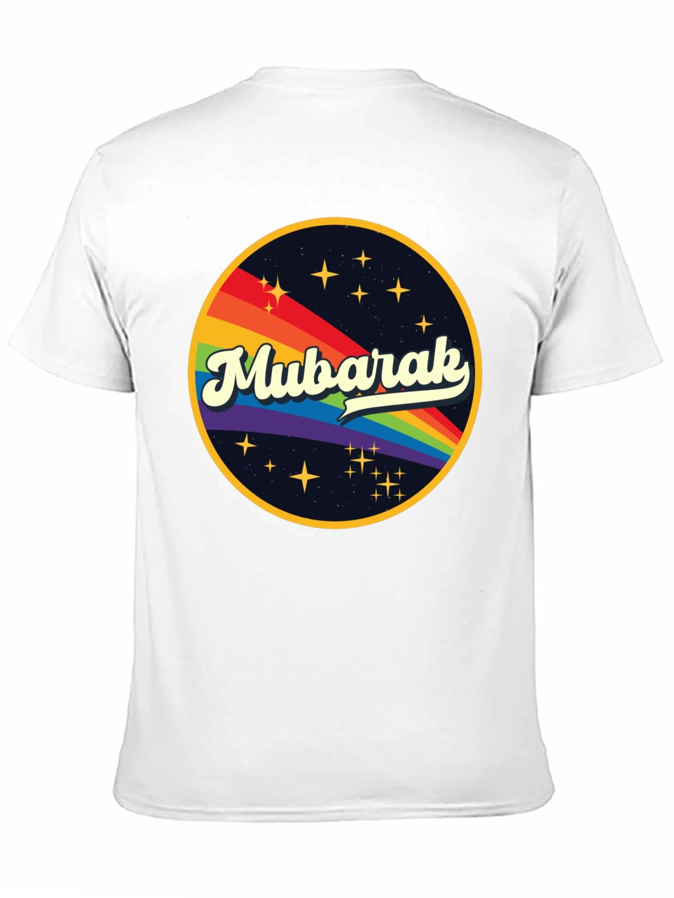 Mubarak Retro Rainbow T-Shirt