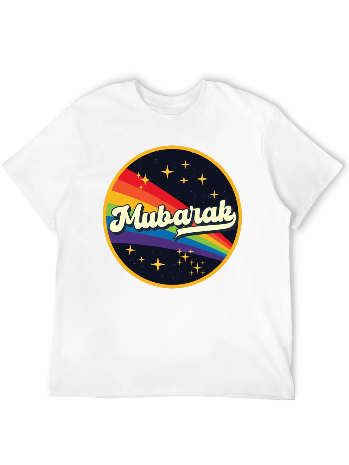 Mubarak Retro Rainbow T-Shirt