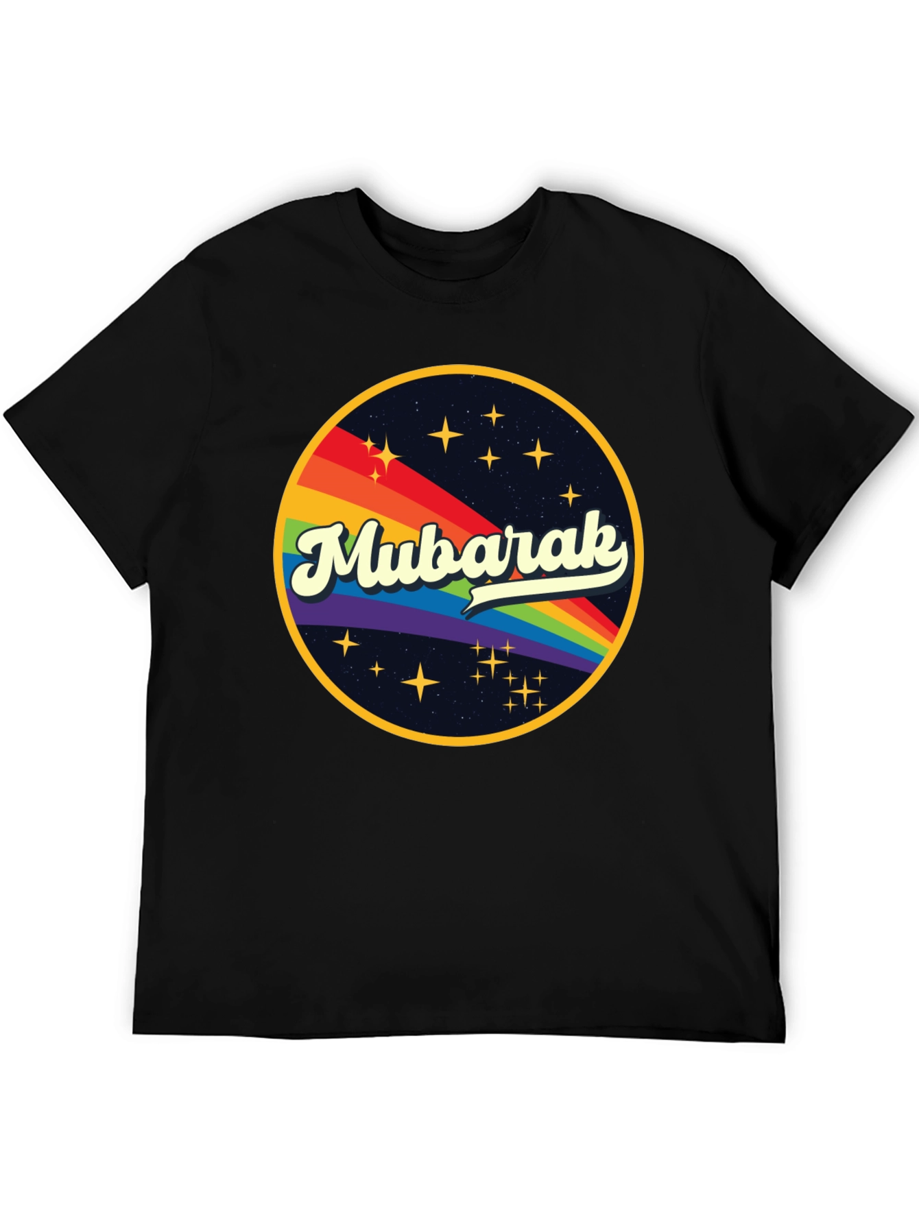 Mubarak Retro Rainbow T-Shirt