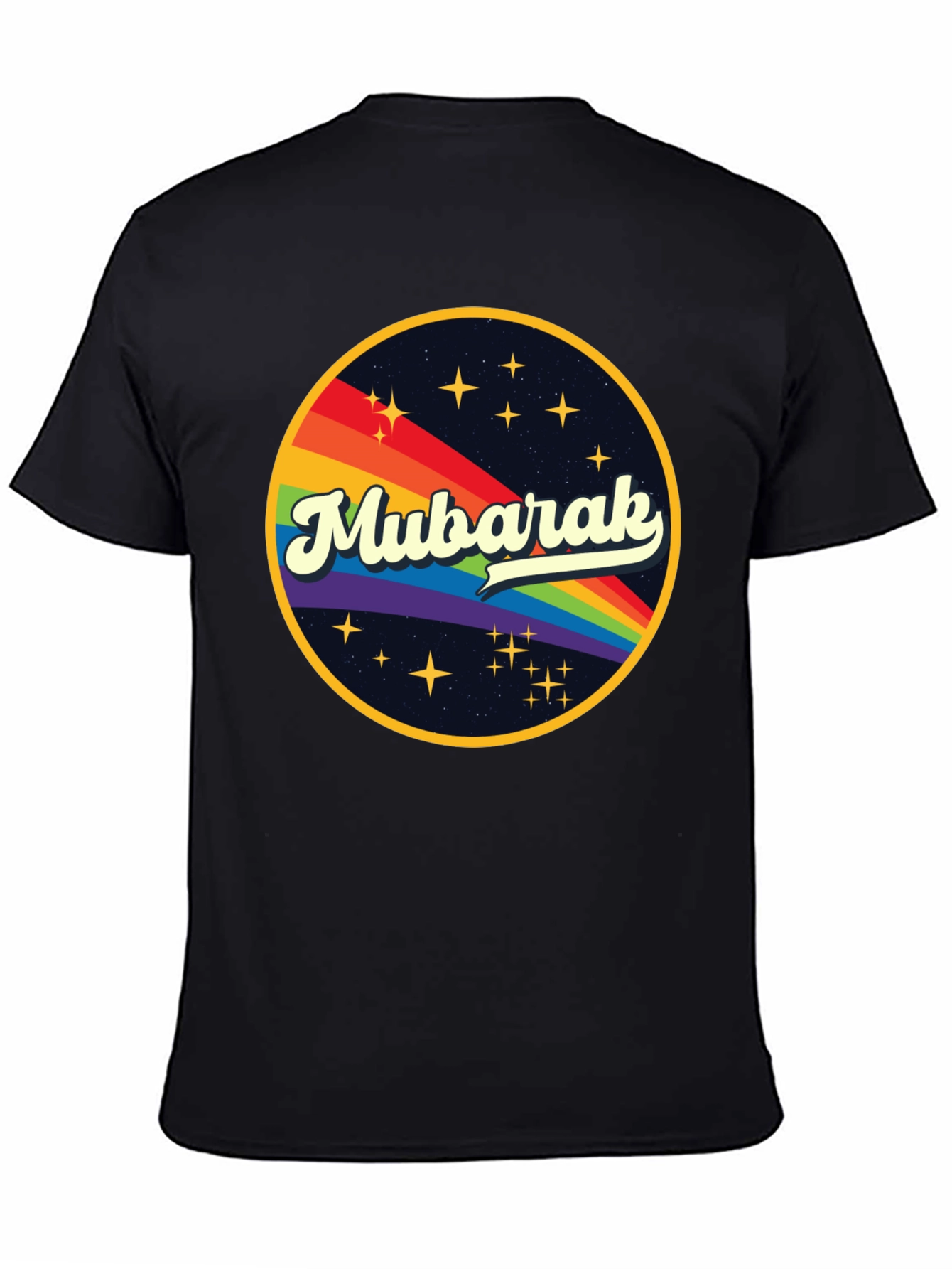 Mubarak Retro Rainbow T-Shirt
