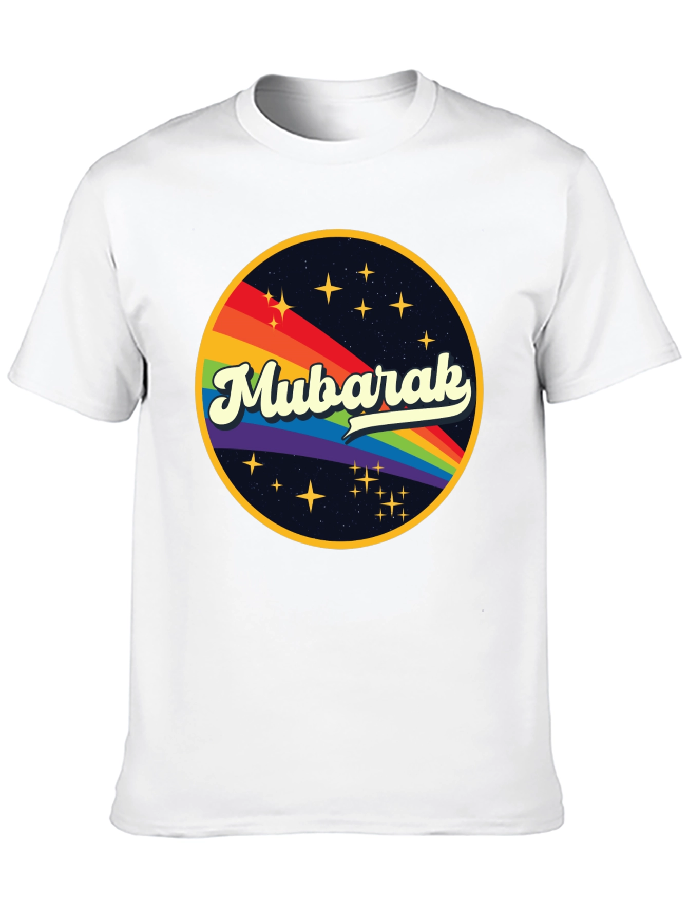 Mubarak Retro Rainbow T-Shirt