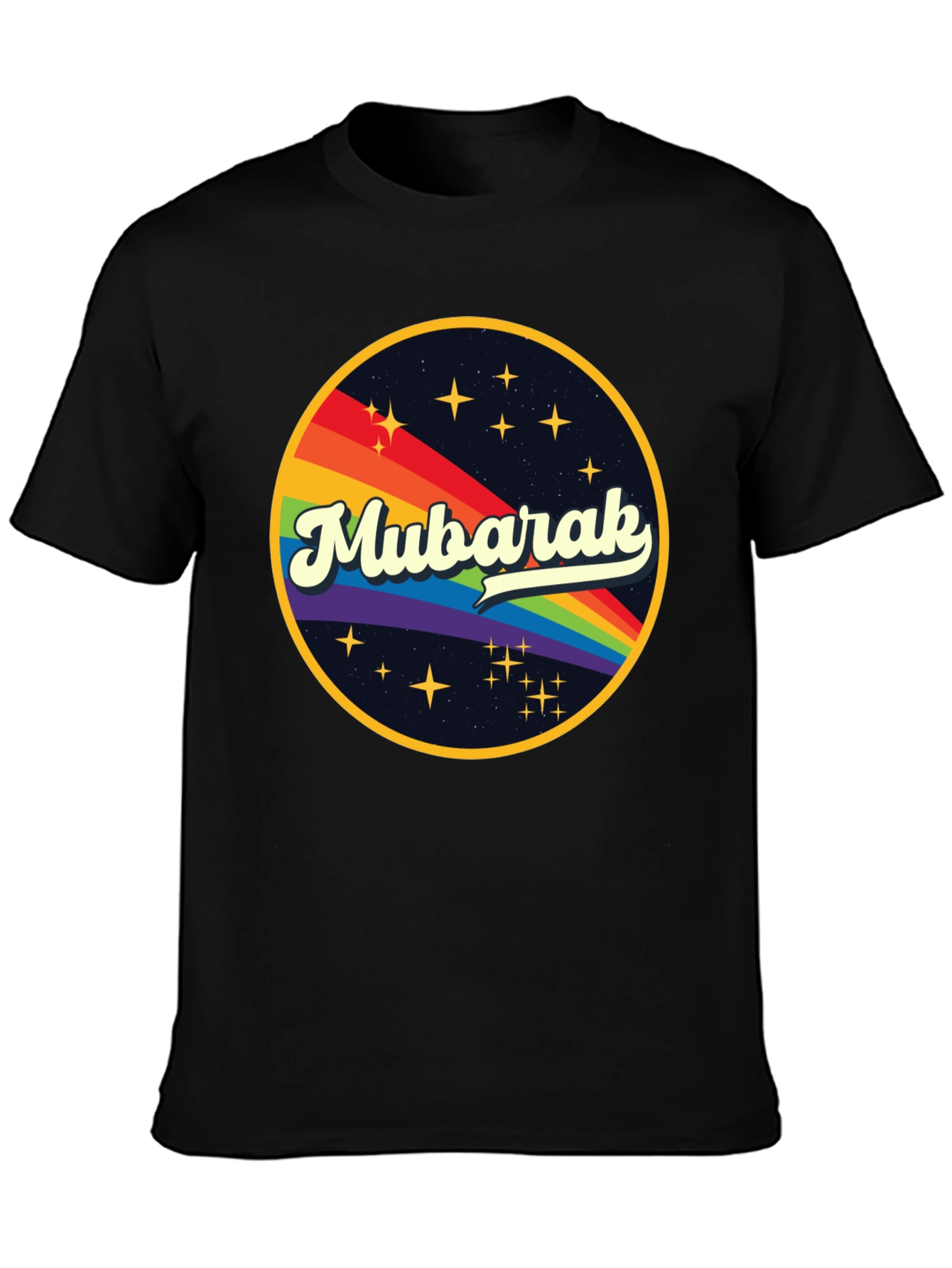 Mubarak Retro Rainbow T-Shirt