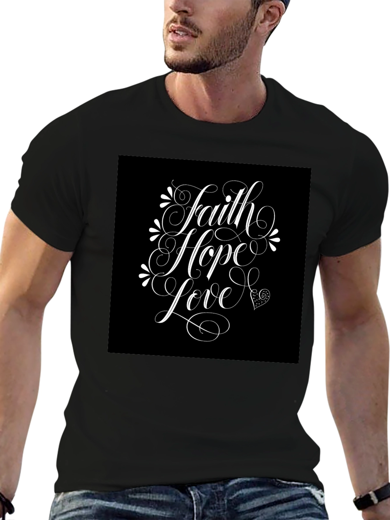 Faith Hope Love Graphic Tee