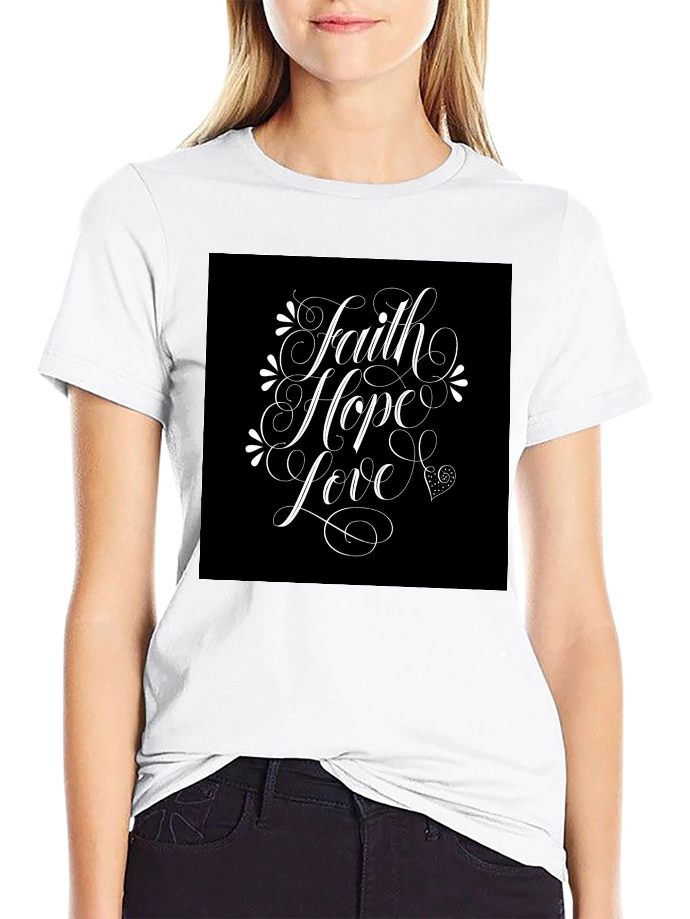 Faith Hope Love Graphic Tee