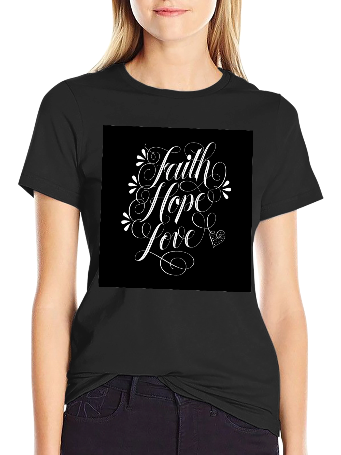 Faith Hope Love Graphic Tee