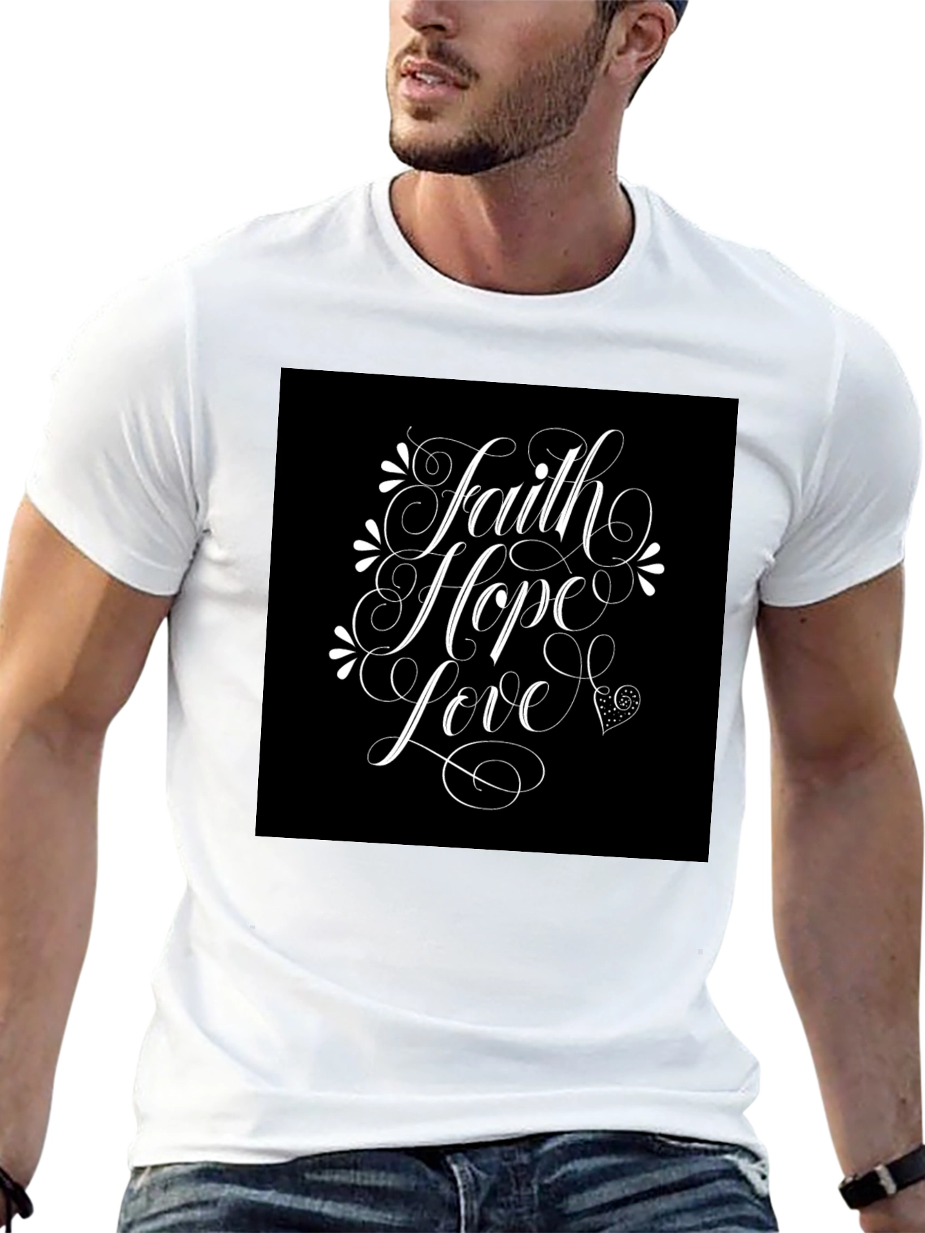 Faith Hope Love Graphic Tee