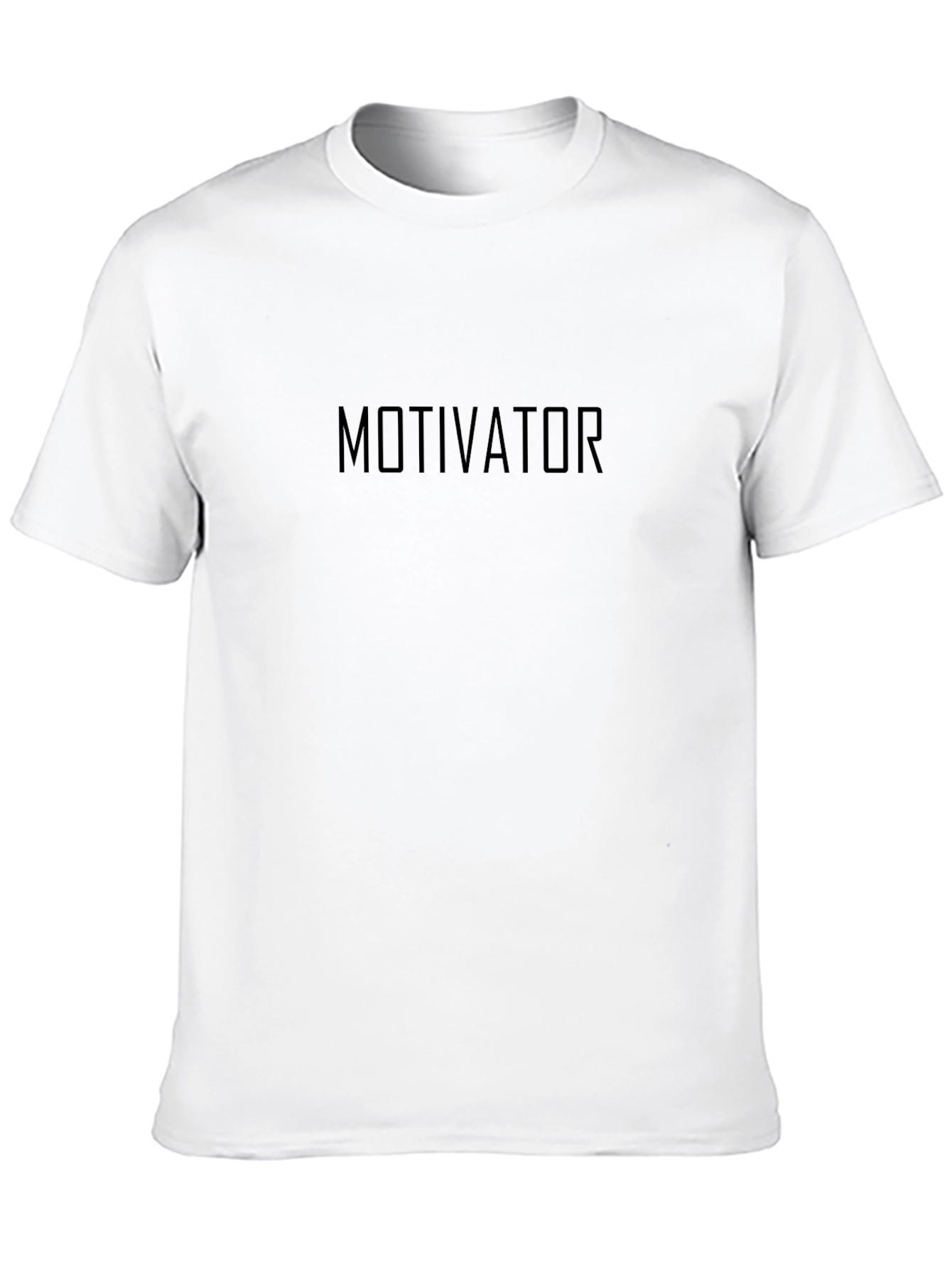 Motivator Black T-Shirt - Classic Style