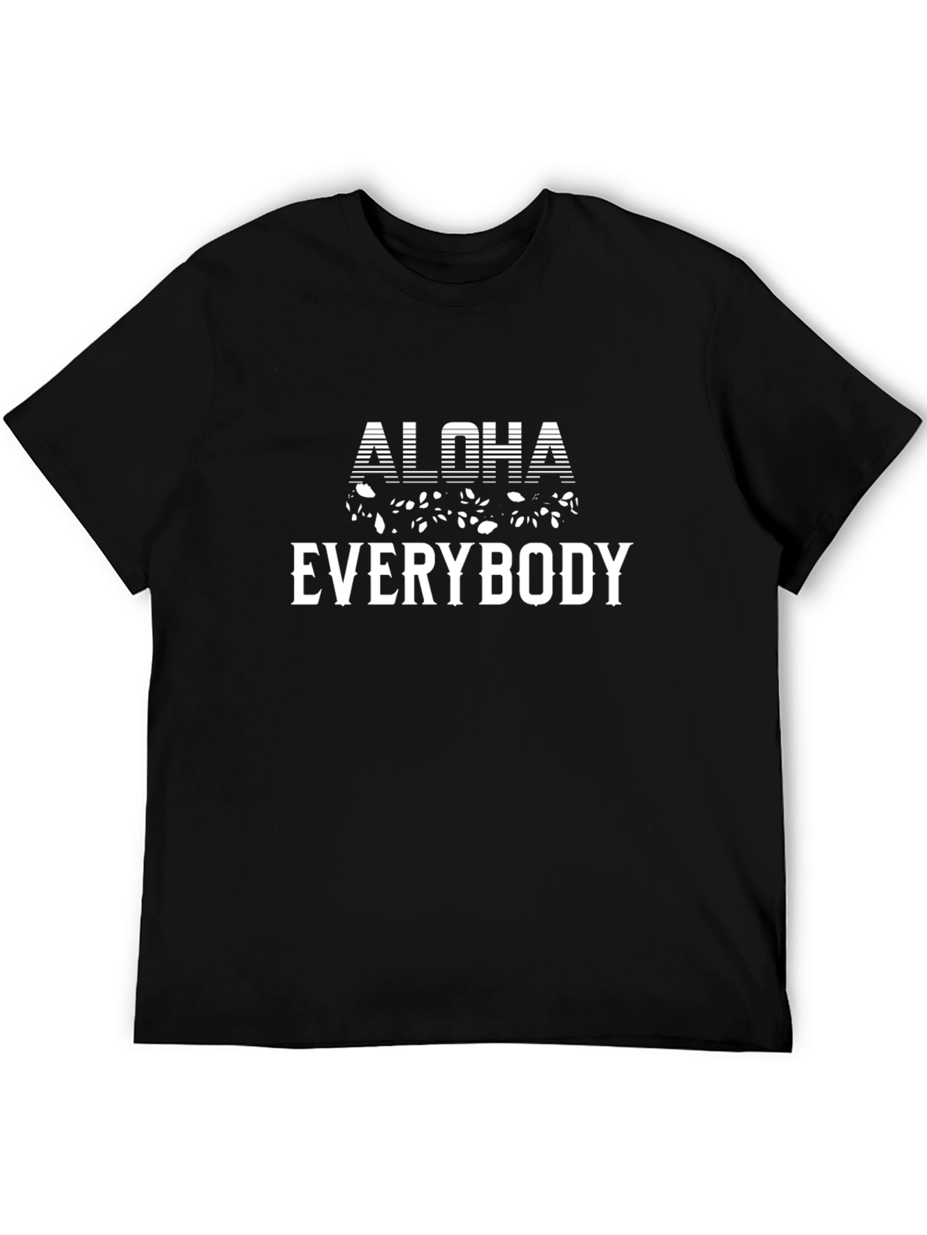 Aloha Everybody Graphic Print T-Shirt