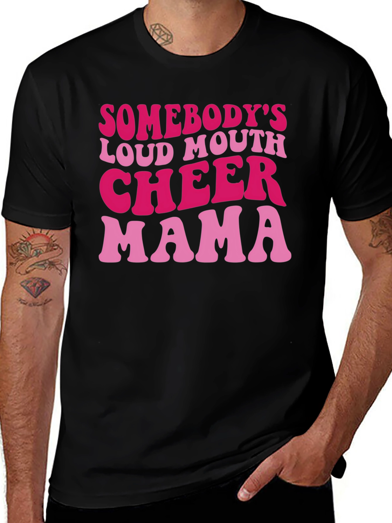 Cheer Mama Graphic T-Shirt