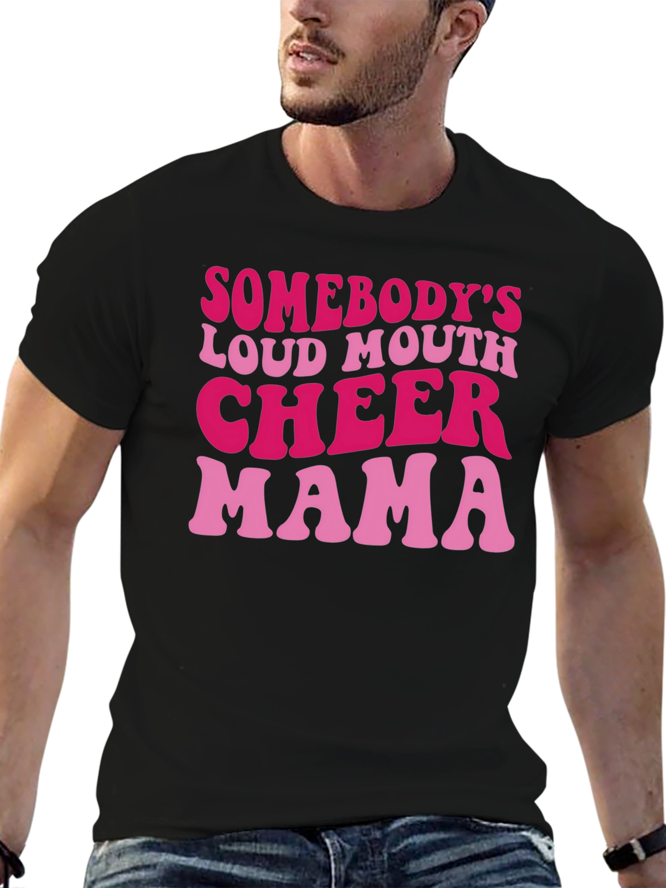 Cheer Mama Graphic T-Shirt