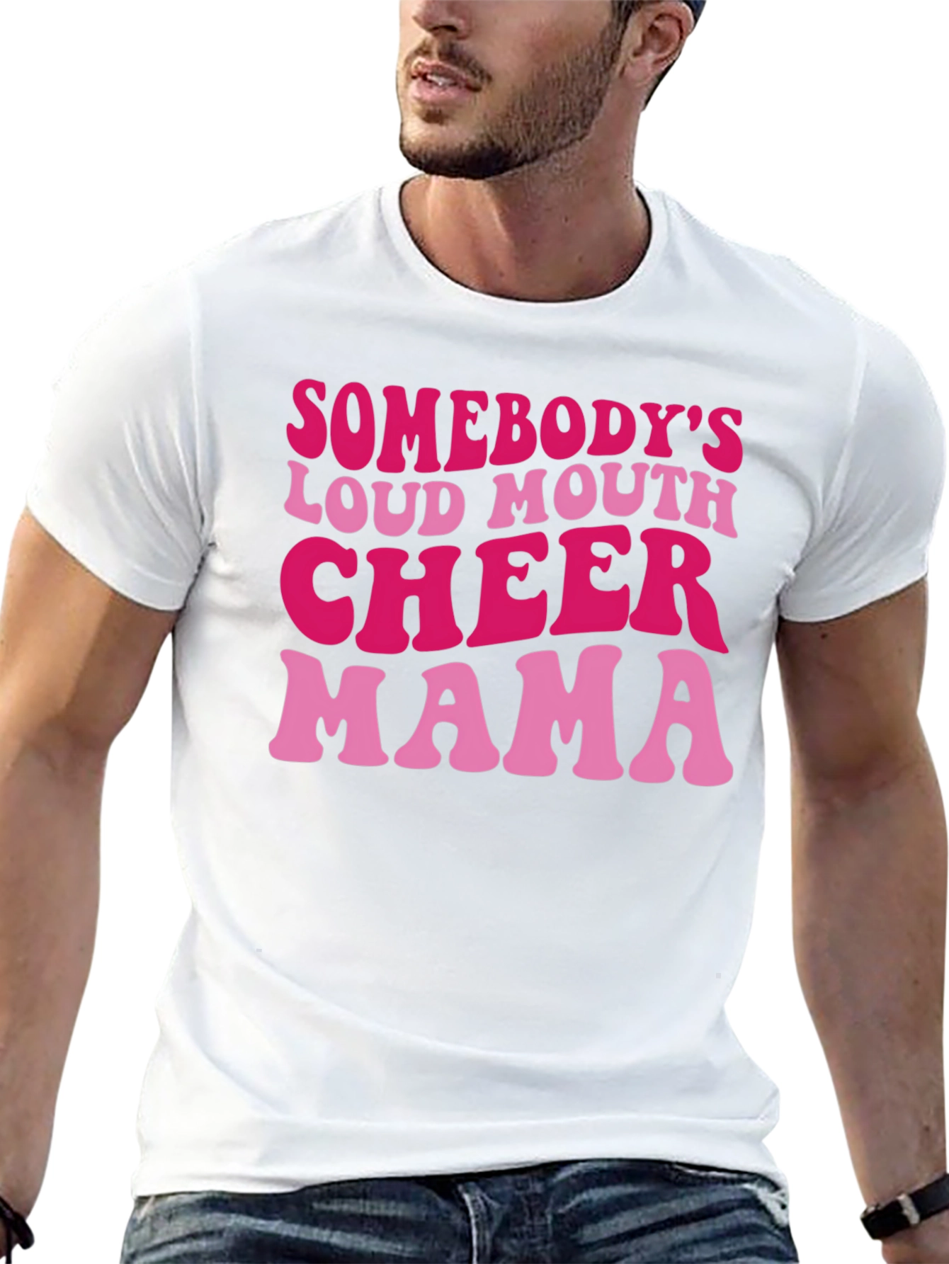 Cheer Mama Graphic T-Shirt