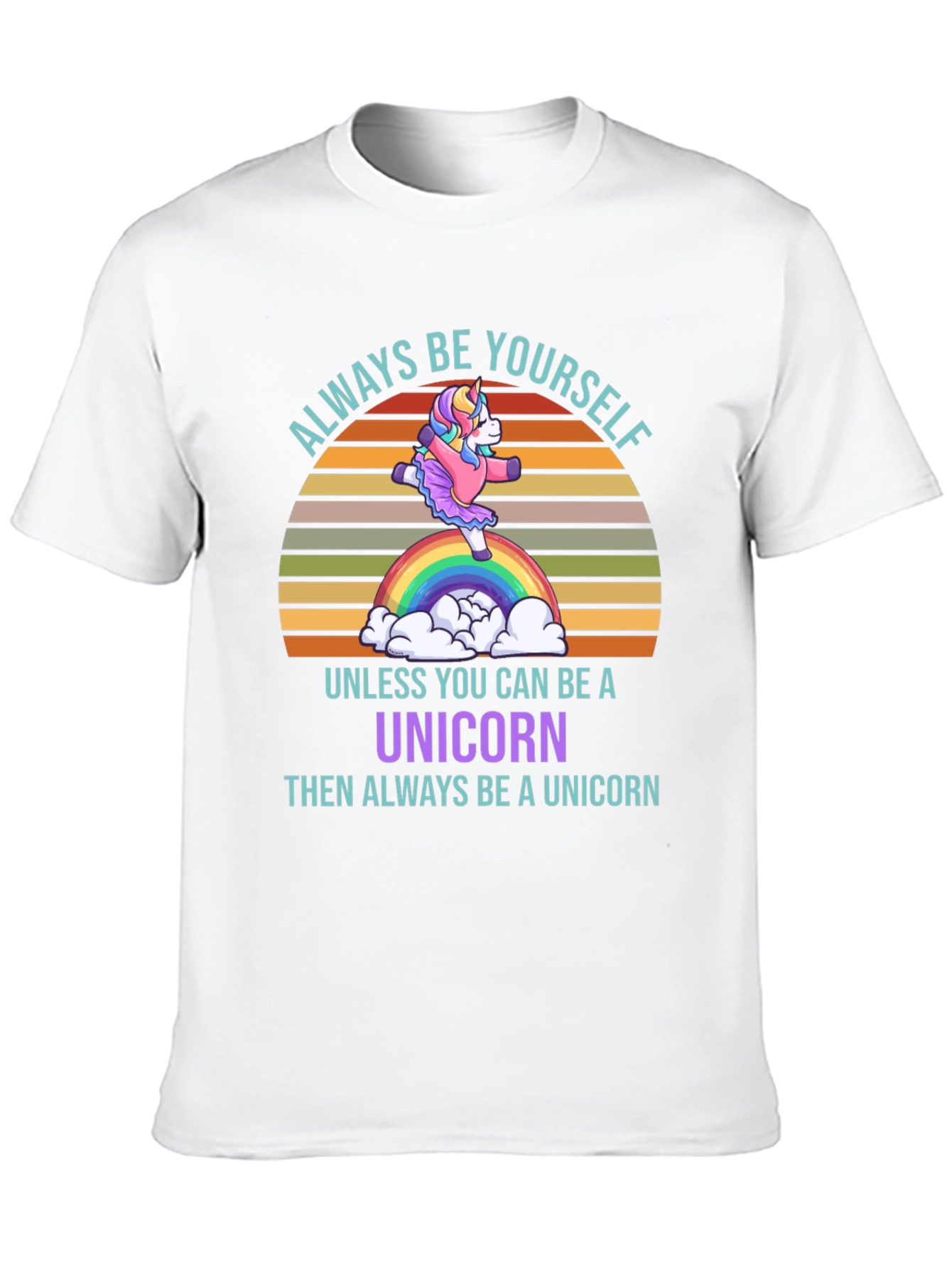 Always Be Yourself Unicorn Graphic Tee