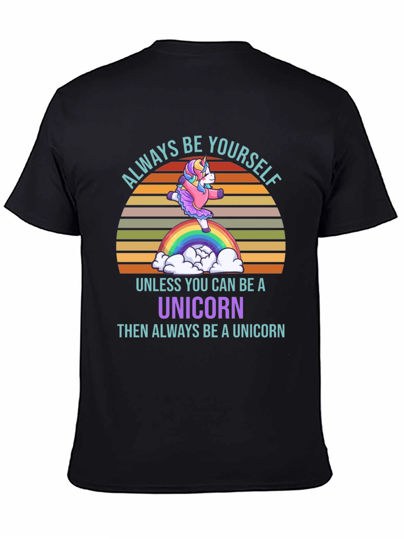 Always Be Yourself Unicorn Graphic Tee