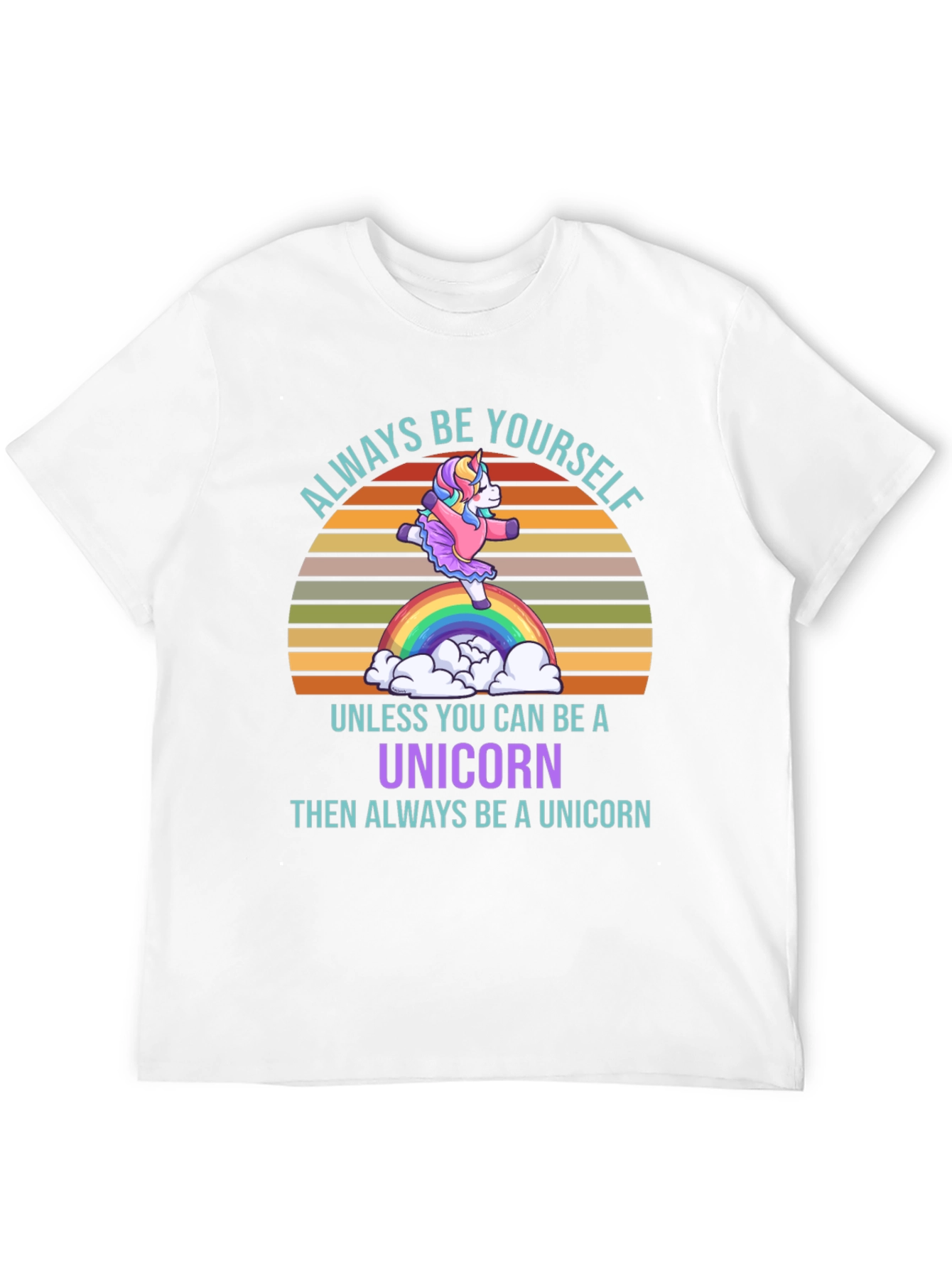 Always Be Yourself Unicorn Graphic Tee