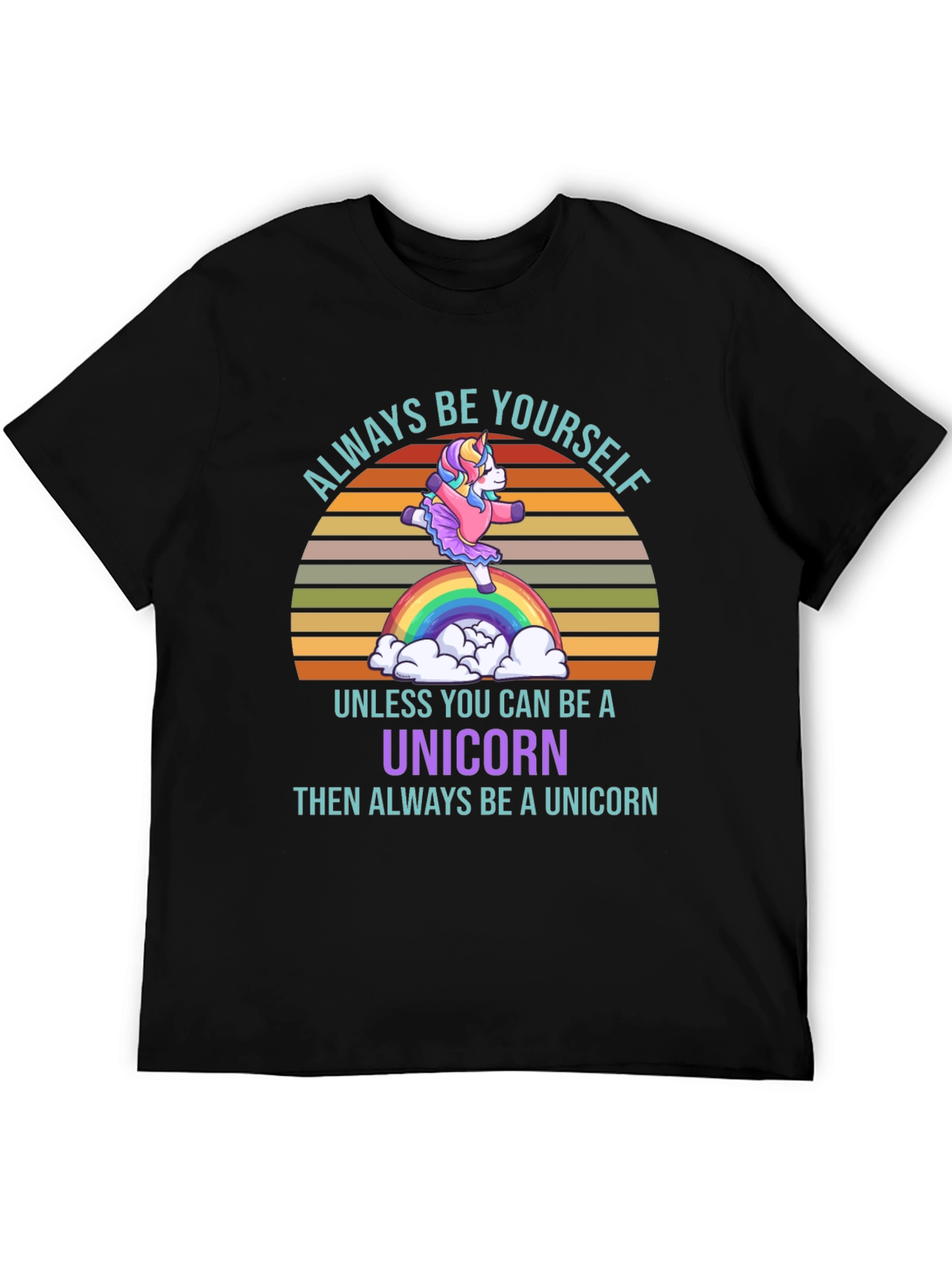 Always Be Yourself Unicorn Graphic Tee