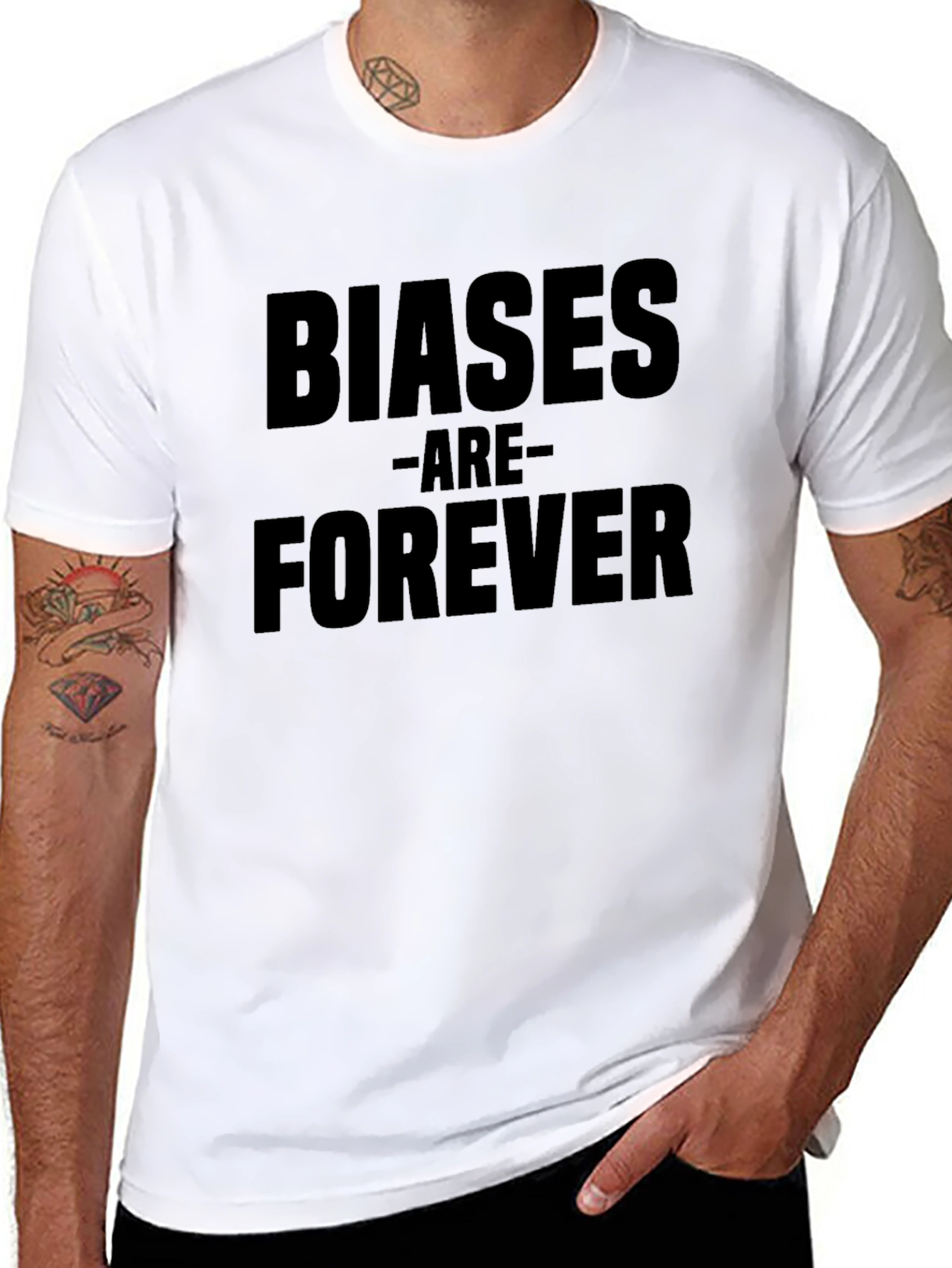 Biases Are Forever Graphic T-Shirt