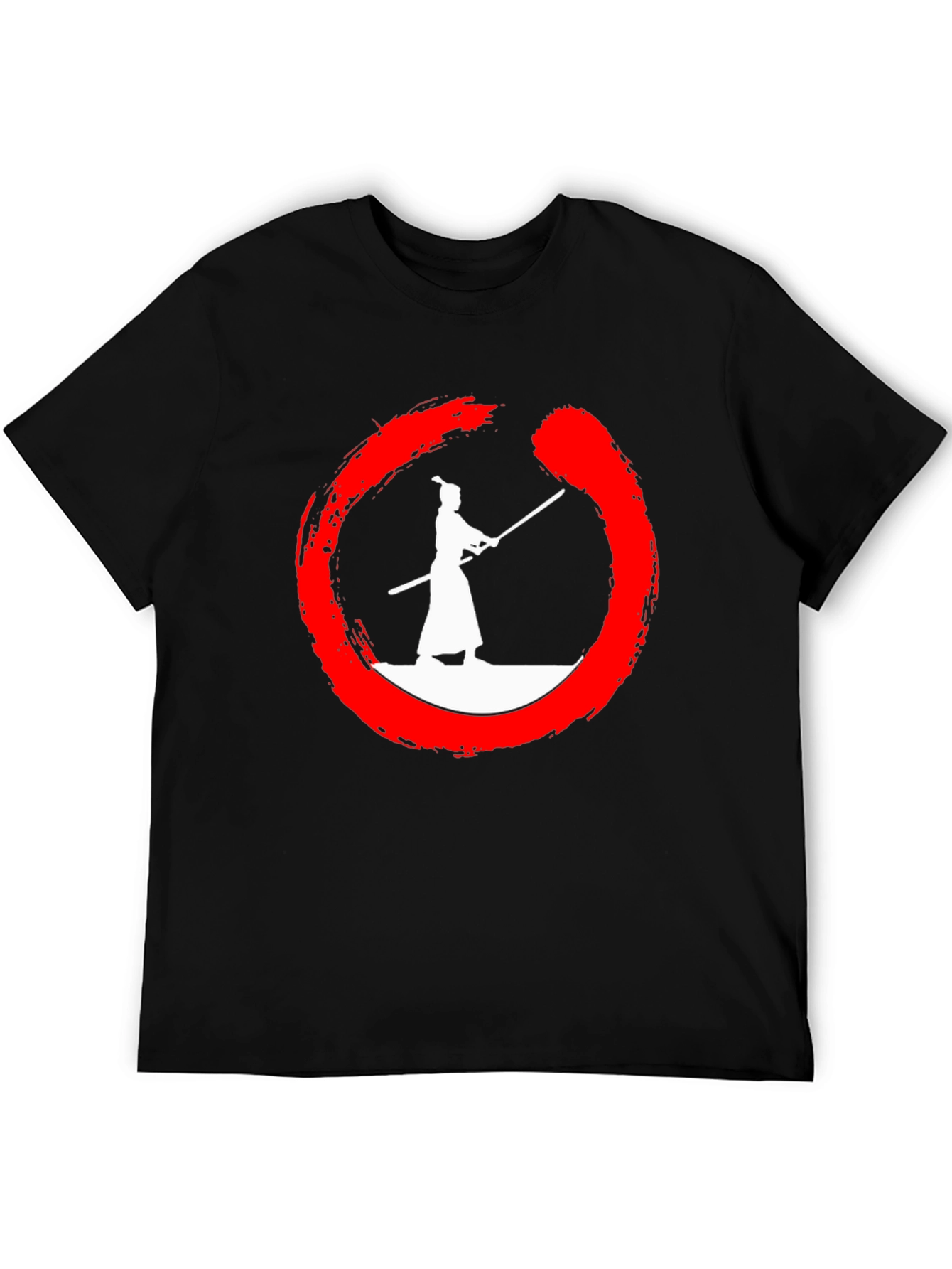 Samurai Zen Circle Graphic Tee
