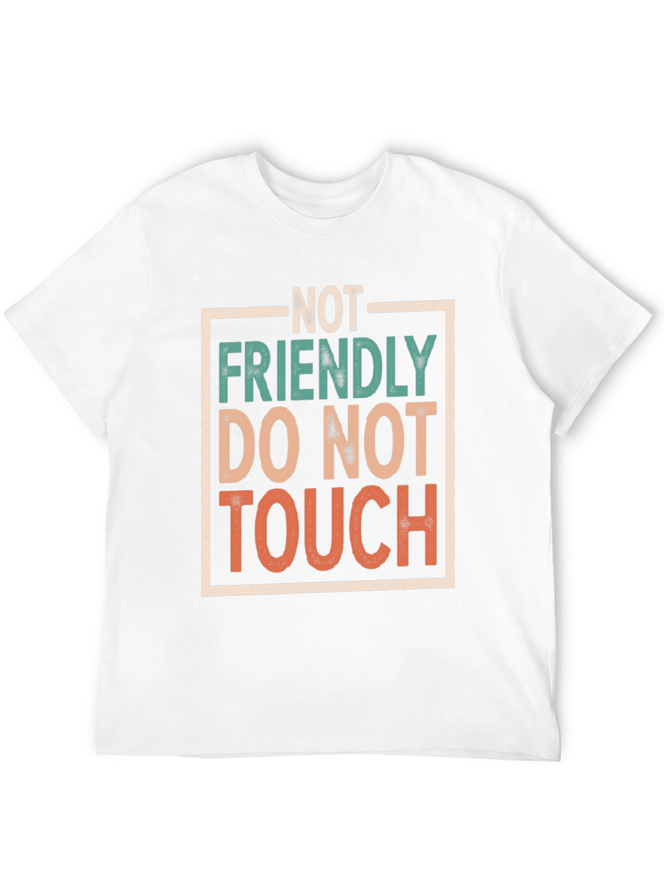Not Friendly Graphic Tee - Funny Sarcastic T-Shirt