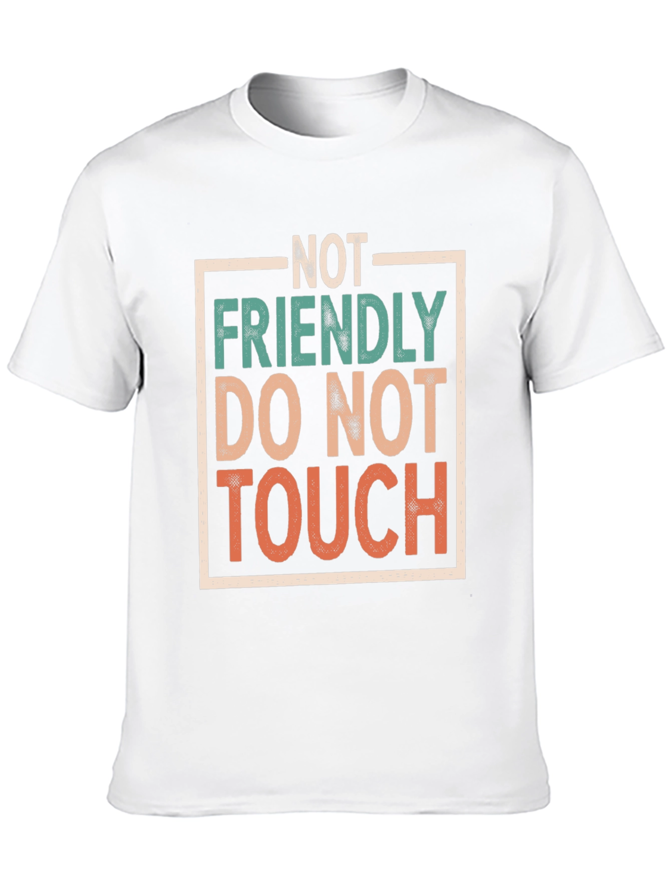 Not Friendly Graphic Tee - Funny Sarcastic T-Shirt