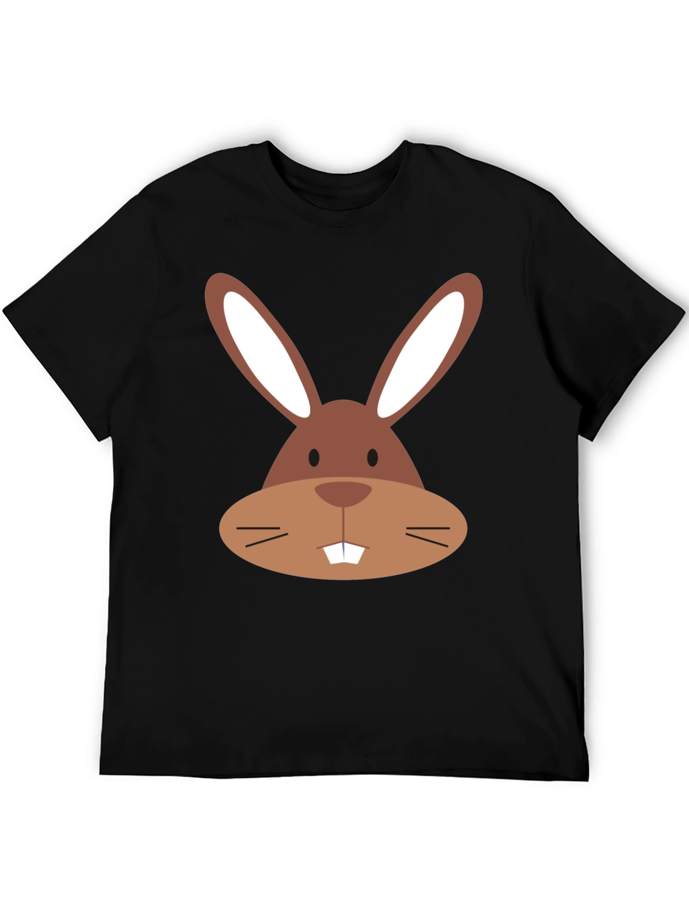 Bunny Face Graphic Tee - Easter Fun!