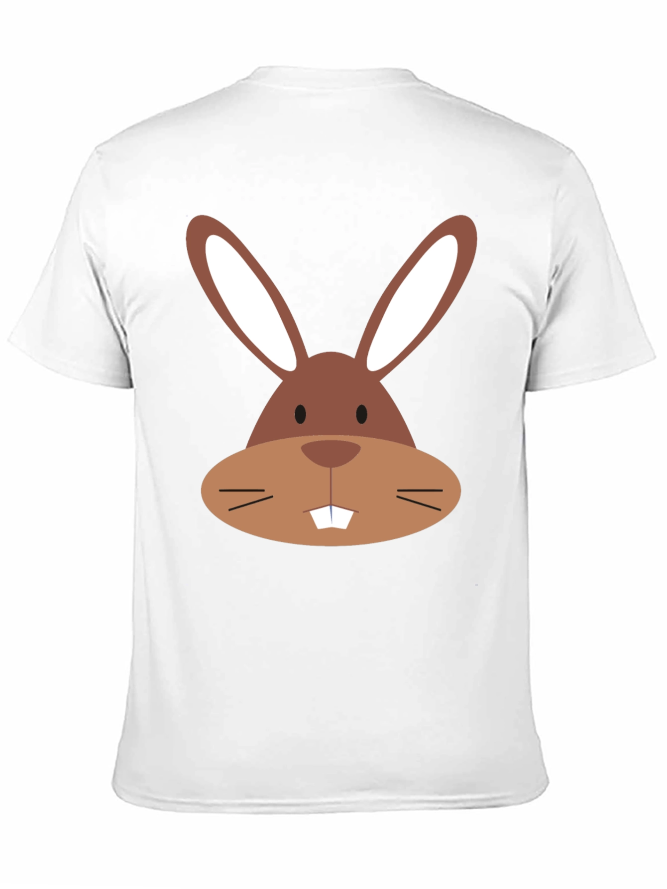 Bunny Face Graphic Tee - Easter Fun!