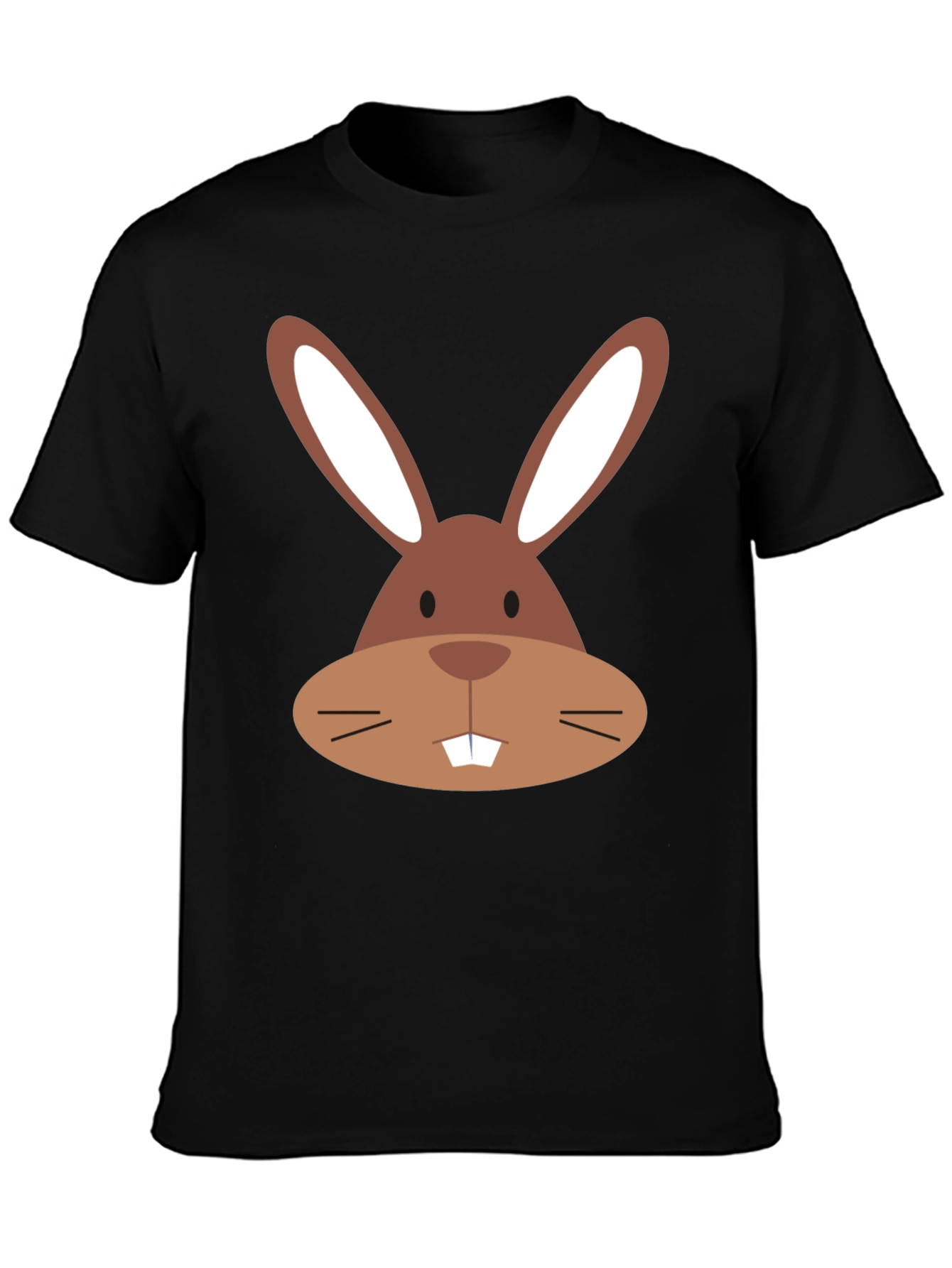 Bunny Face Graphic Tee - Easter Fun!