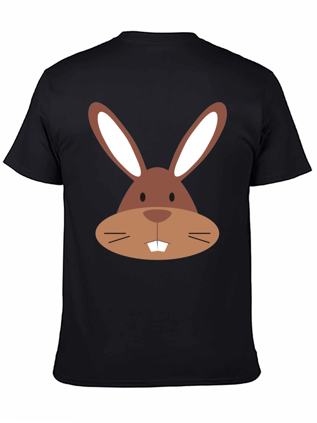 Bunny Face Graphic Tee - Easter Fun!