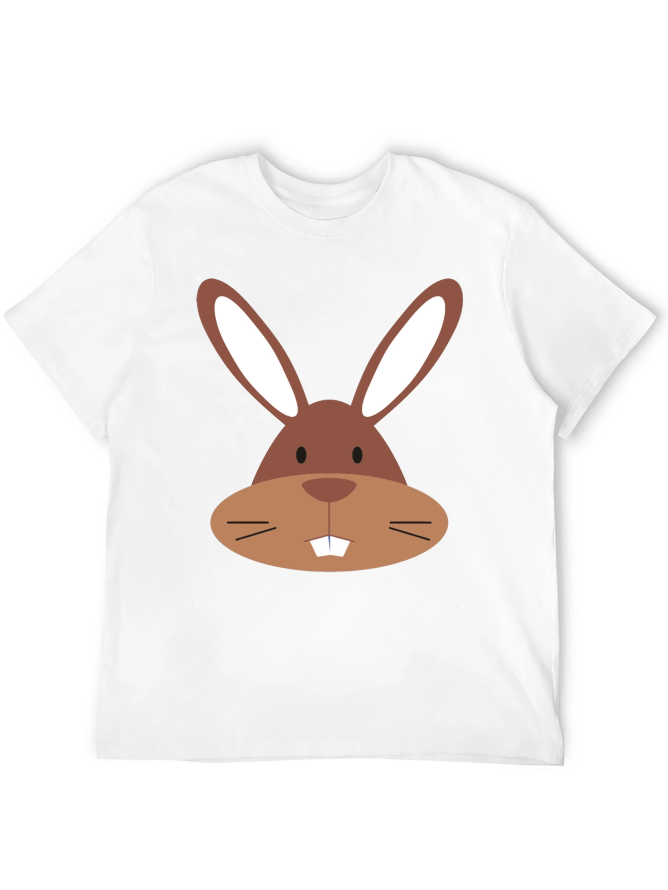 Bunny Face Graphic Tee - Easter Fun!