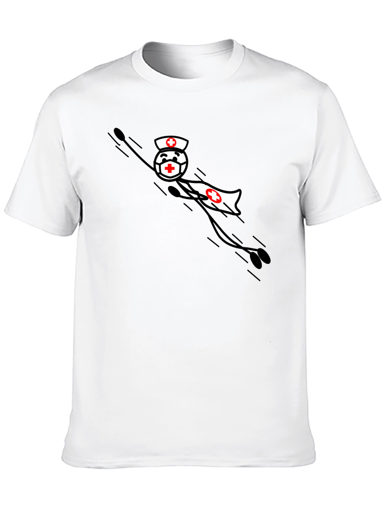 Superhero Nurse T-Shirt - Medical Hero Tee