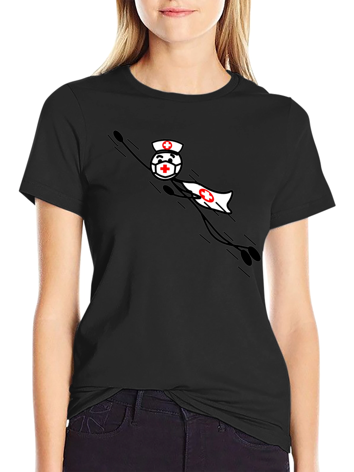 Superhero Nurse T-Shirt - Medical Hero Tee