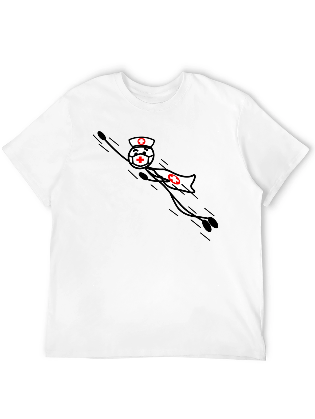 Superhero Nurse T-Shirt - Medical Hero Tee