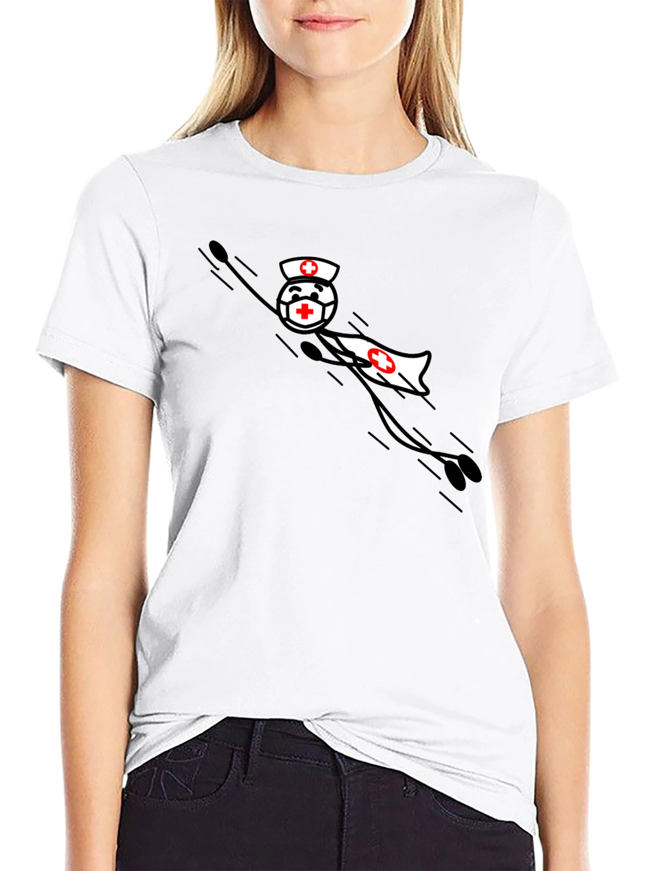 Superhero Nurse T-Shirt - Medical Hero Tee