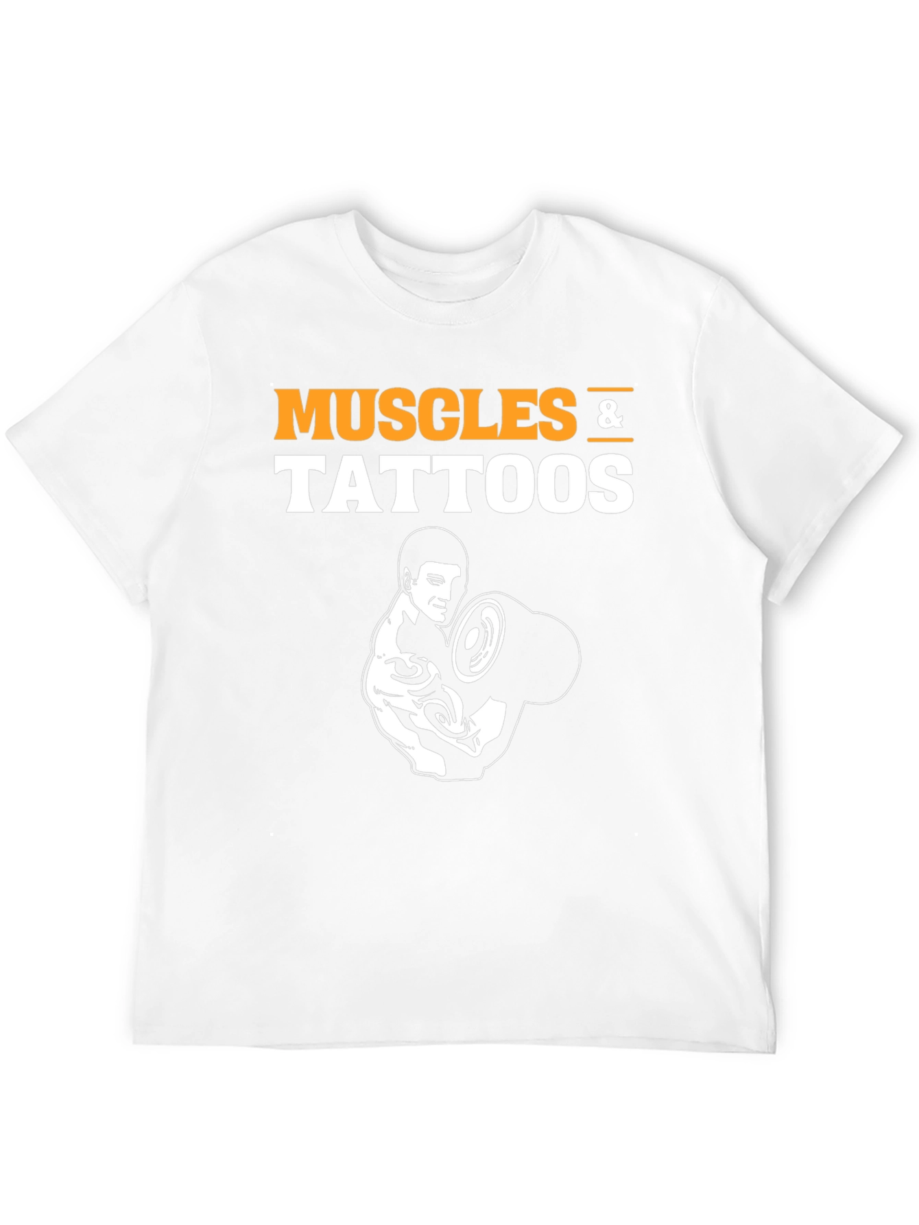 Muscles & Tattoos Black Graphic T-Shirt