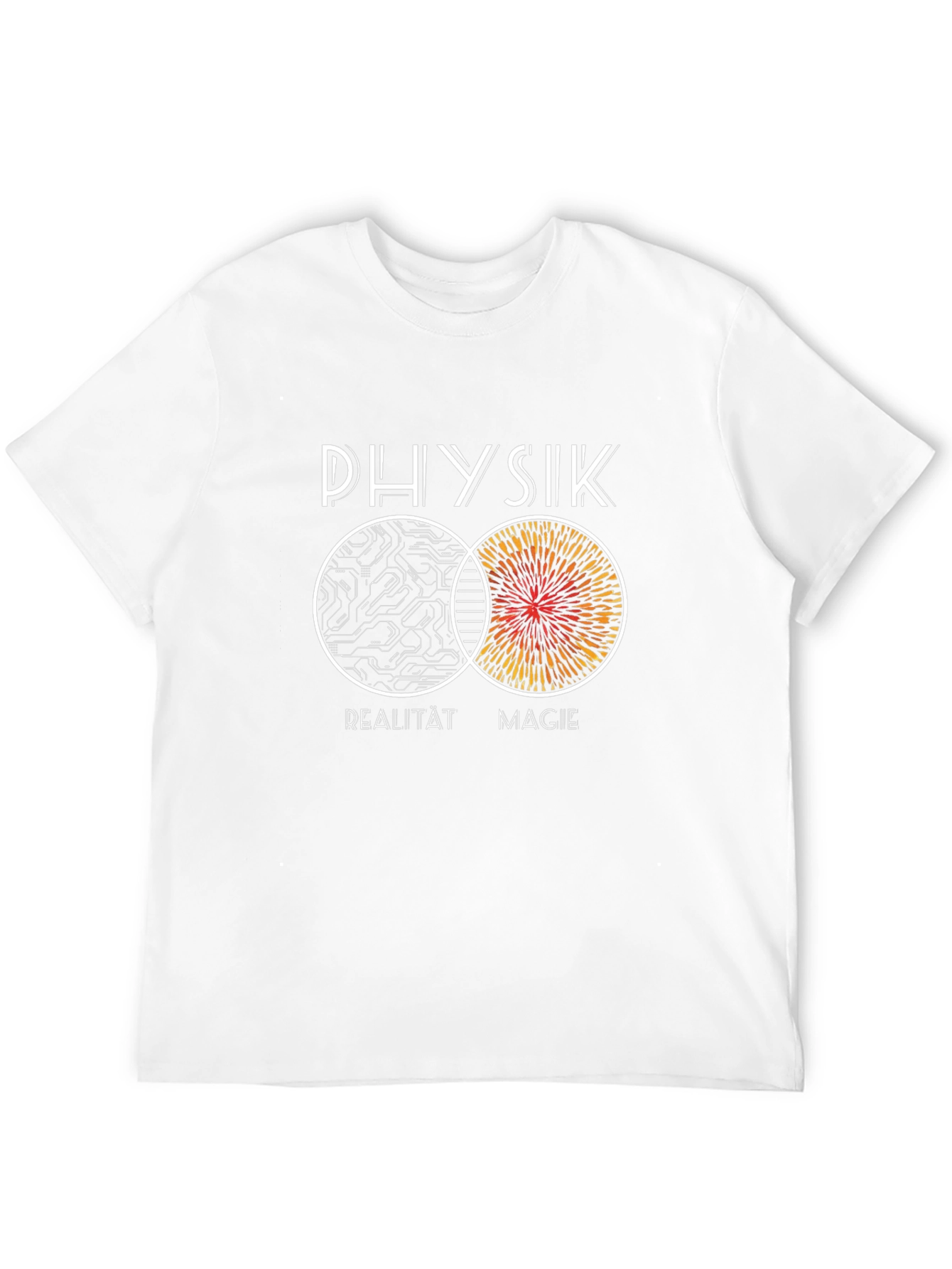 Physik Reality & Magic Graphic Tee - Black