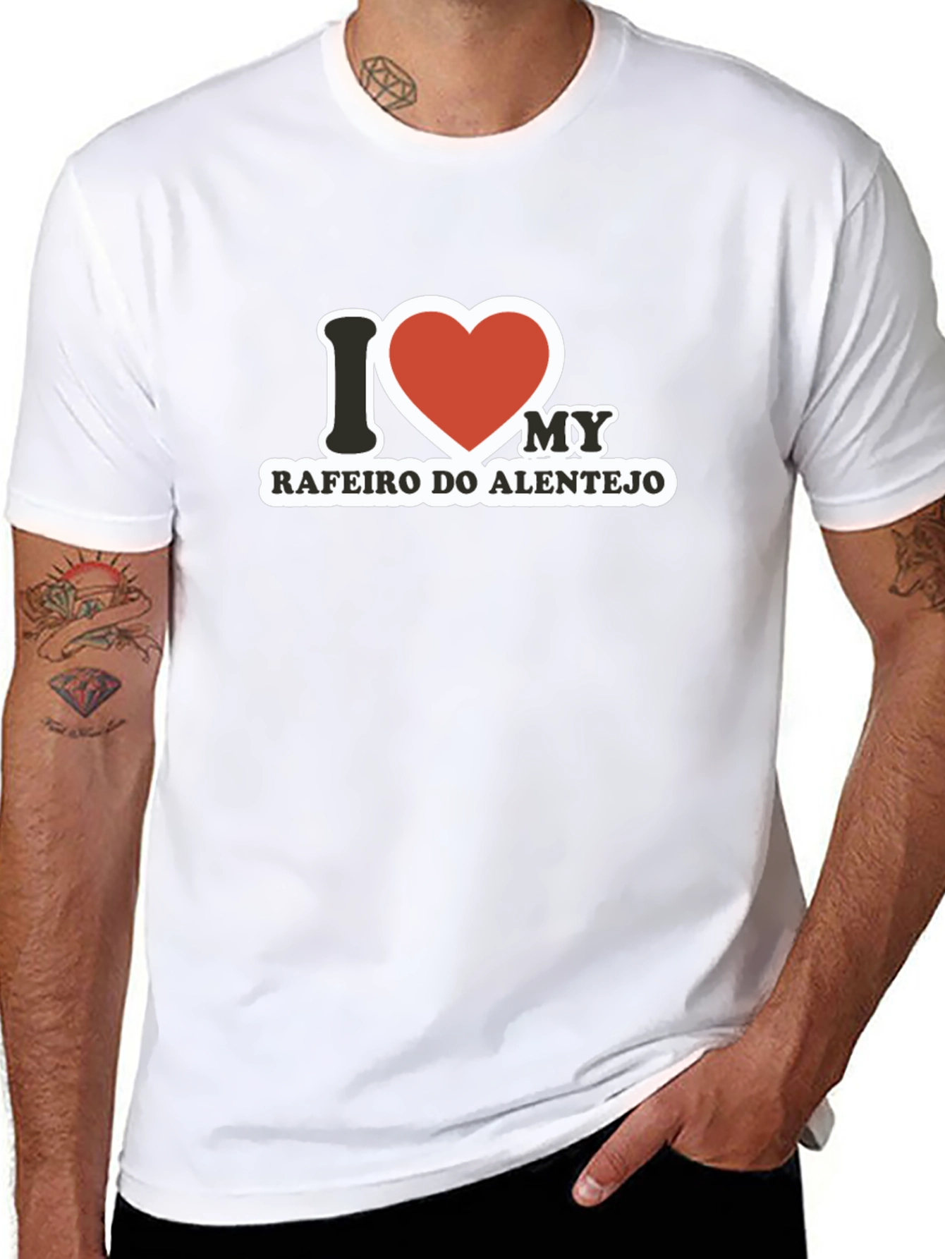 I Love My Rafeiro Do Alentejo T-Shirt