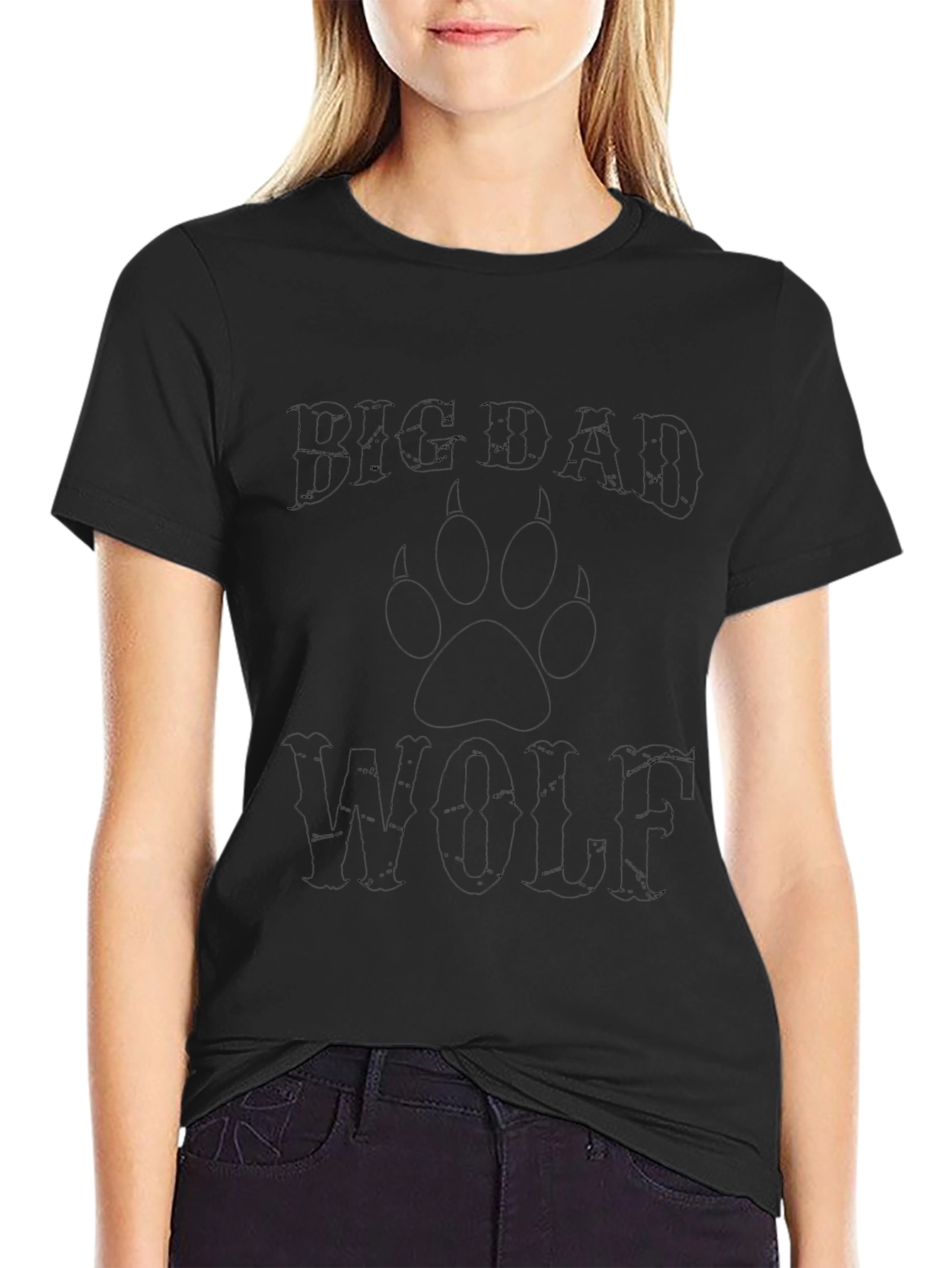 Big Dad Wolf T-Shirt - Cool Dad Tee