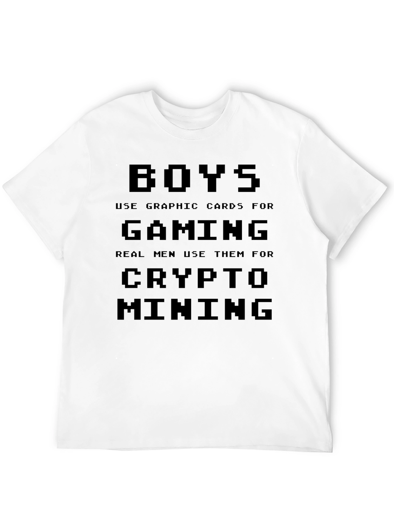 Crypto Mining T-Shirt - Gamer Gift