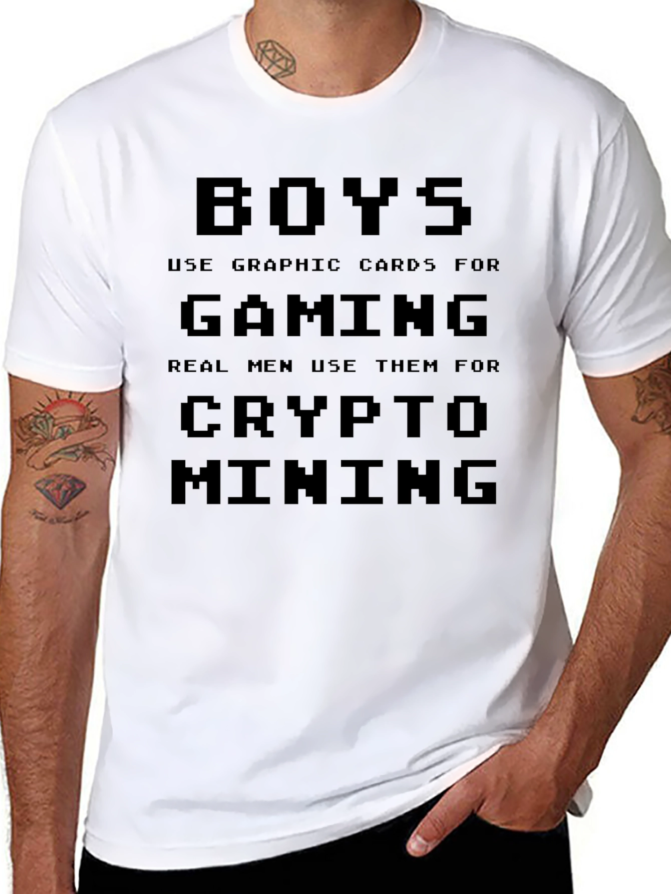 Crypto Mining T-Shirt - Gamer Gift