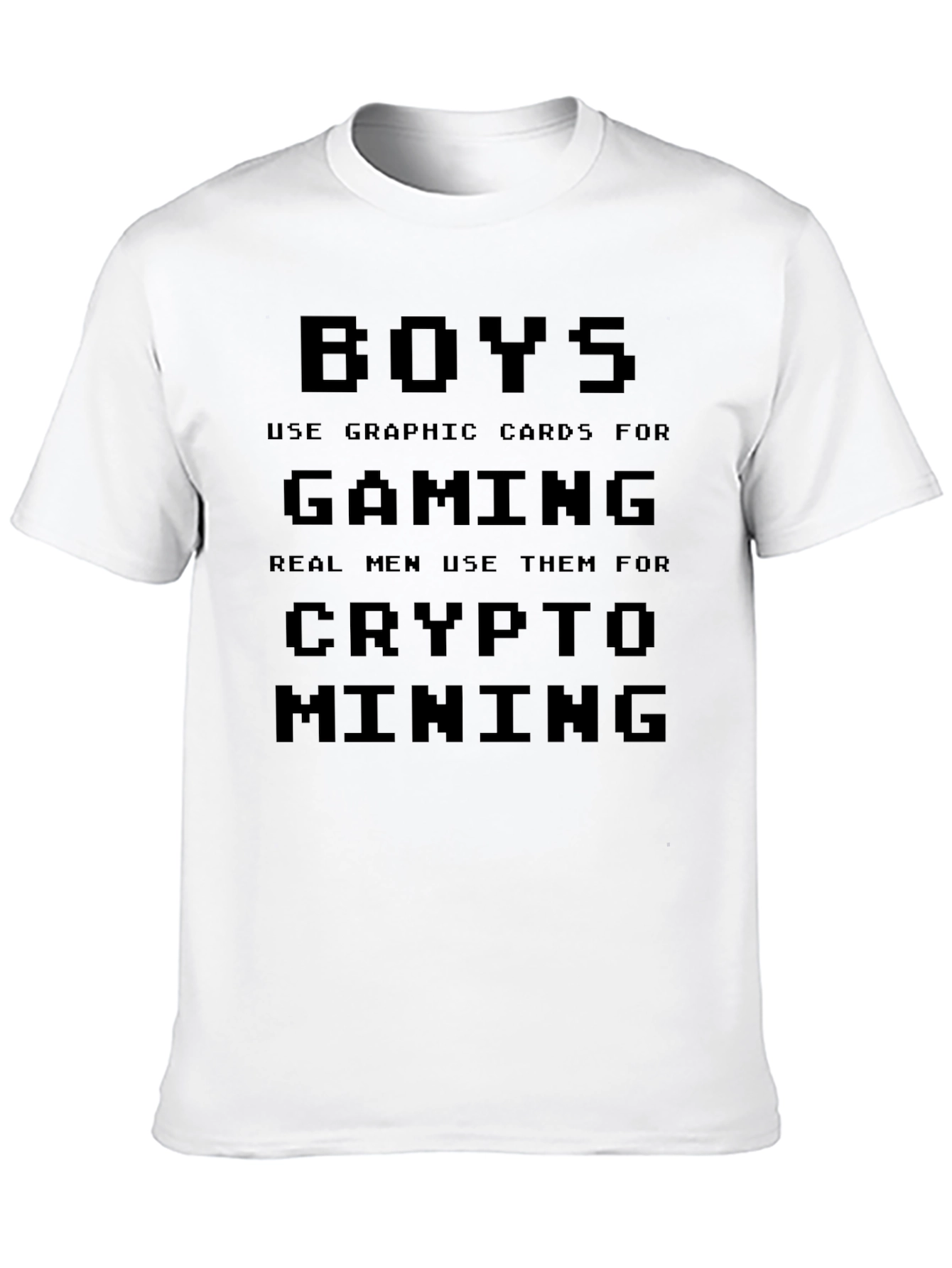 Crypto Mining T-Shirt - Gamer Gift