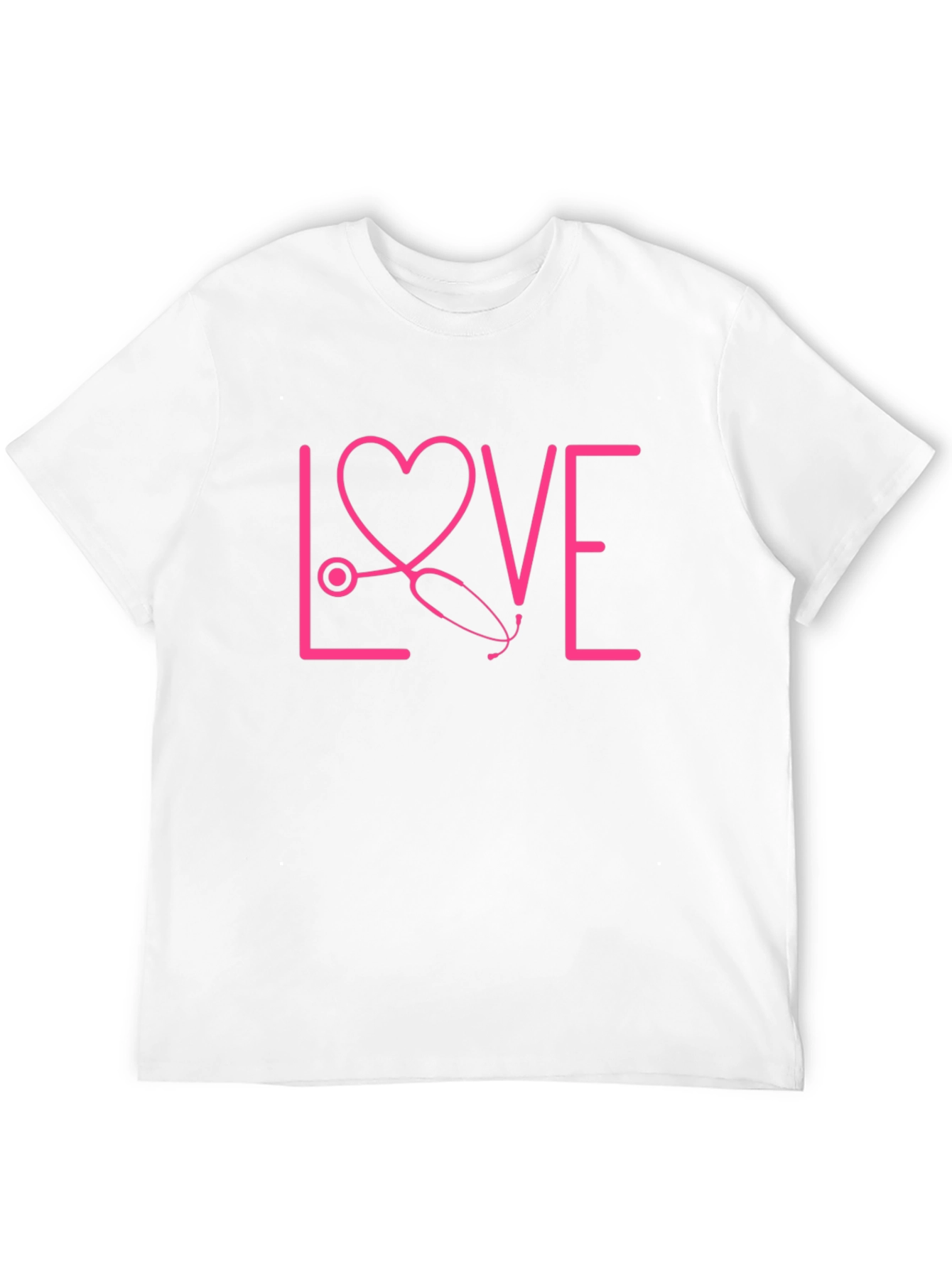 Nurse Love Stethoscope Graphic Tee